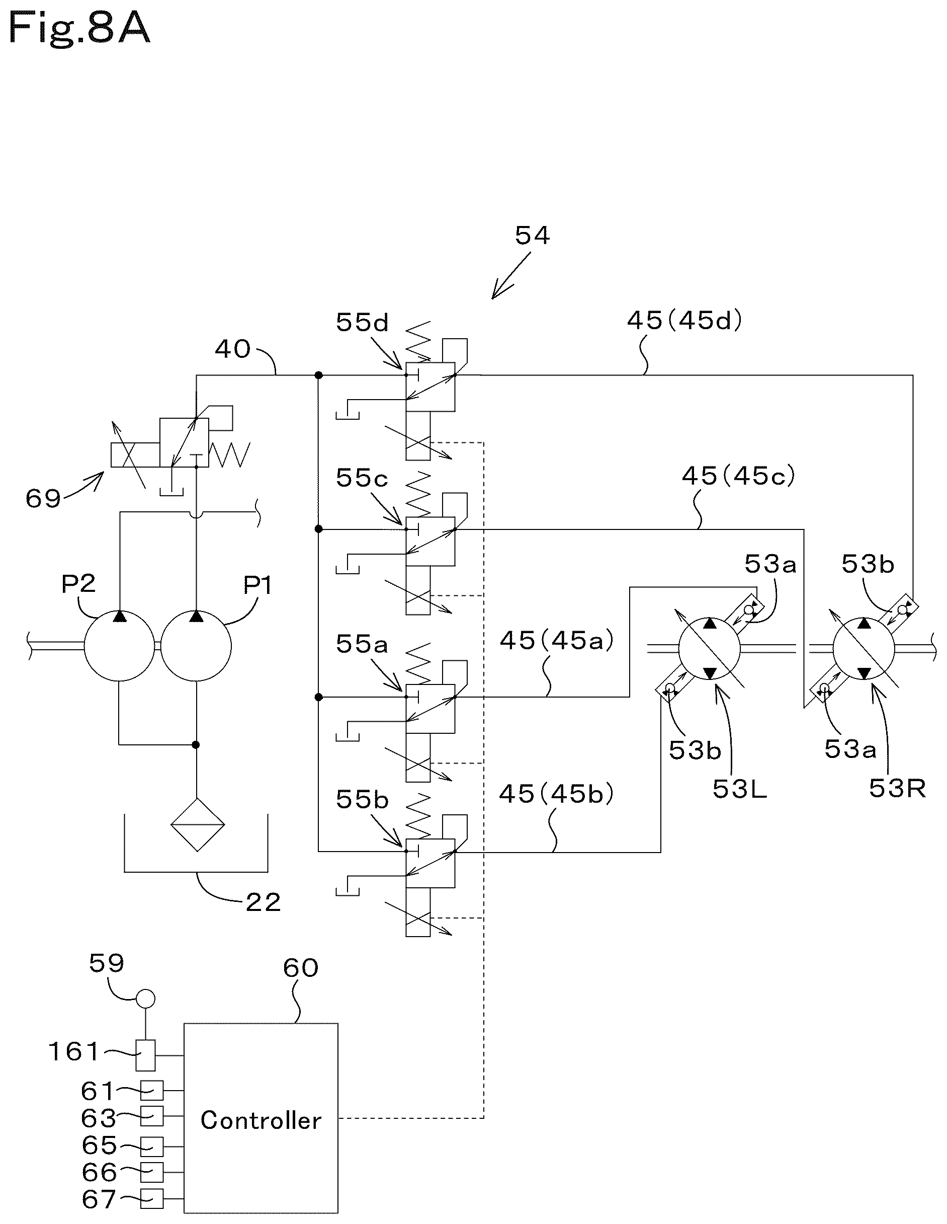Patent US12134877 Figure 9 – Working machine