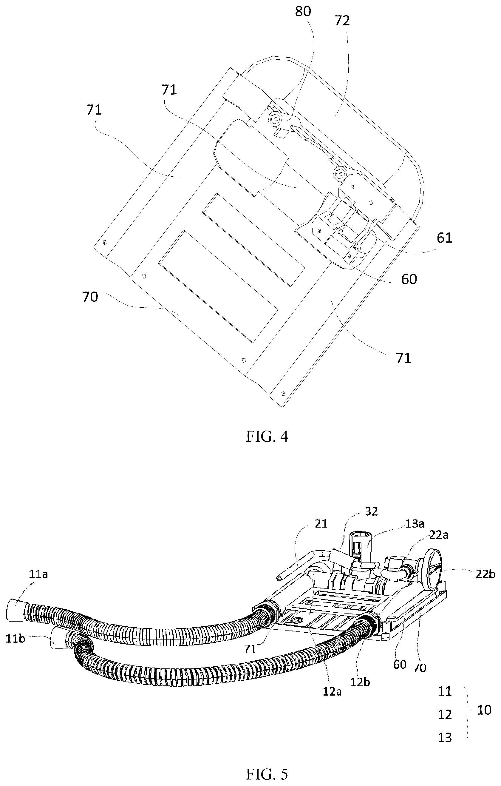 Patent US12134883 Figure 3 – Device for adding fluid medium to shower system, and shower system