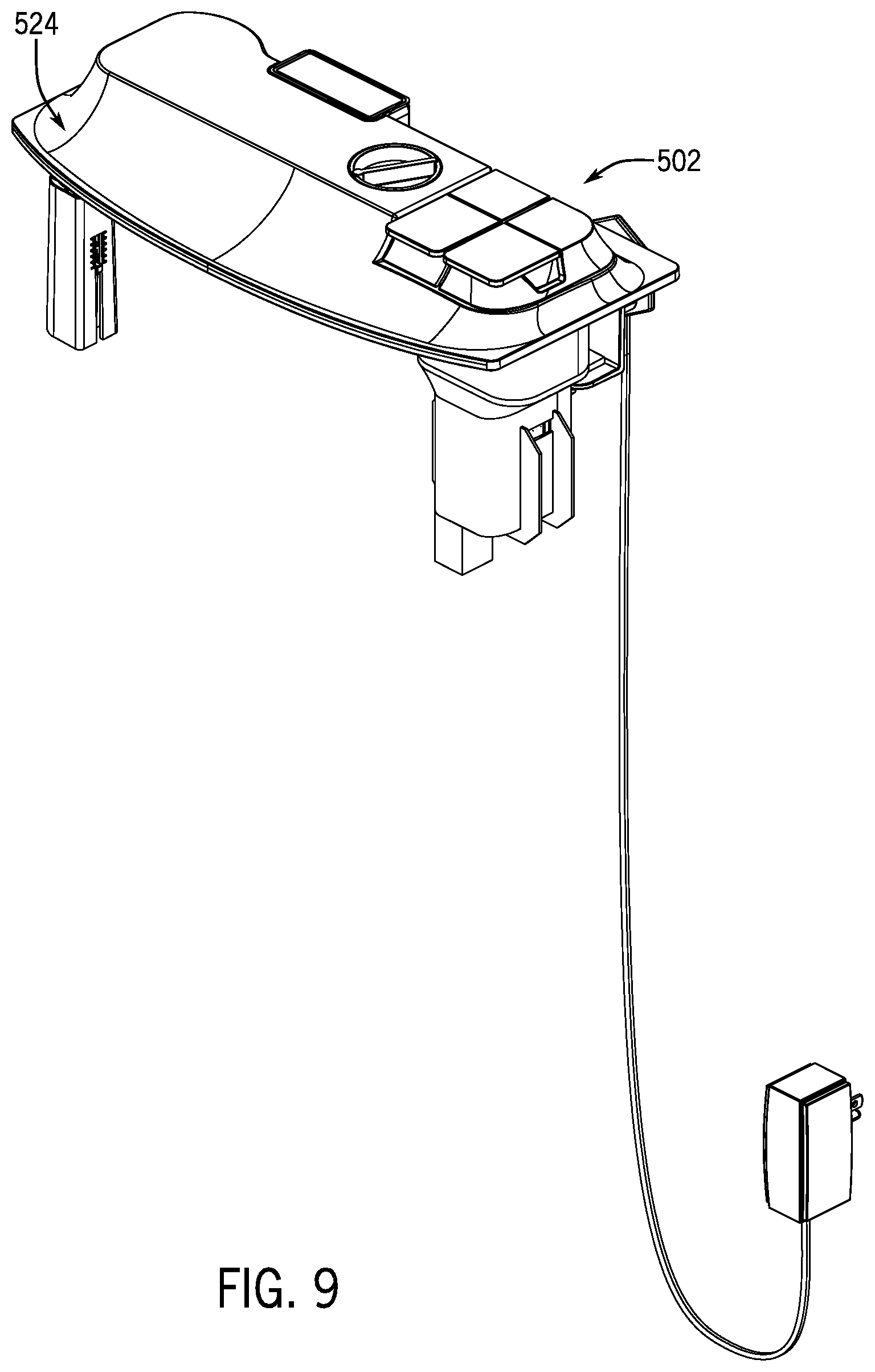 Patent US12134885 Figure 7 – Plumbing fixture with electro-chlorinating device