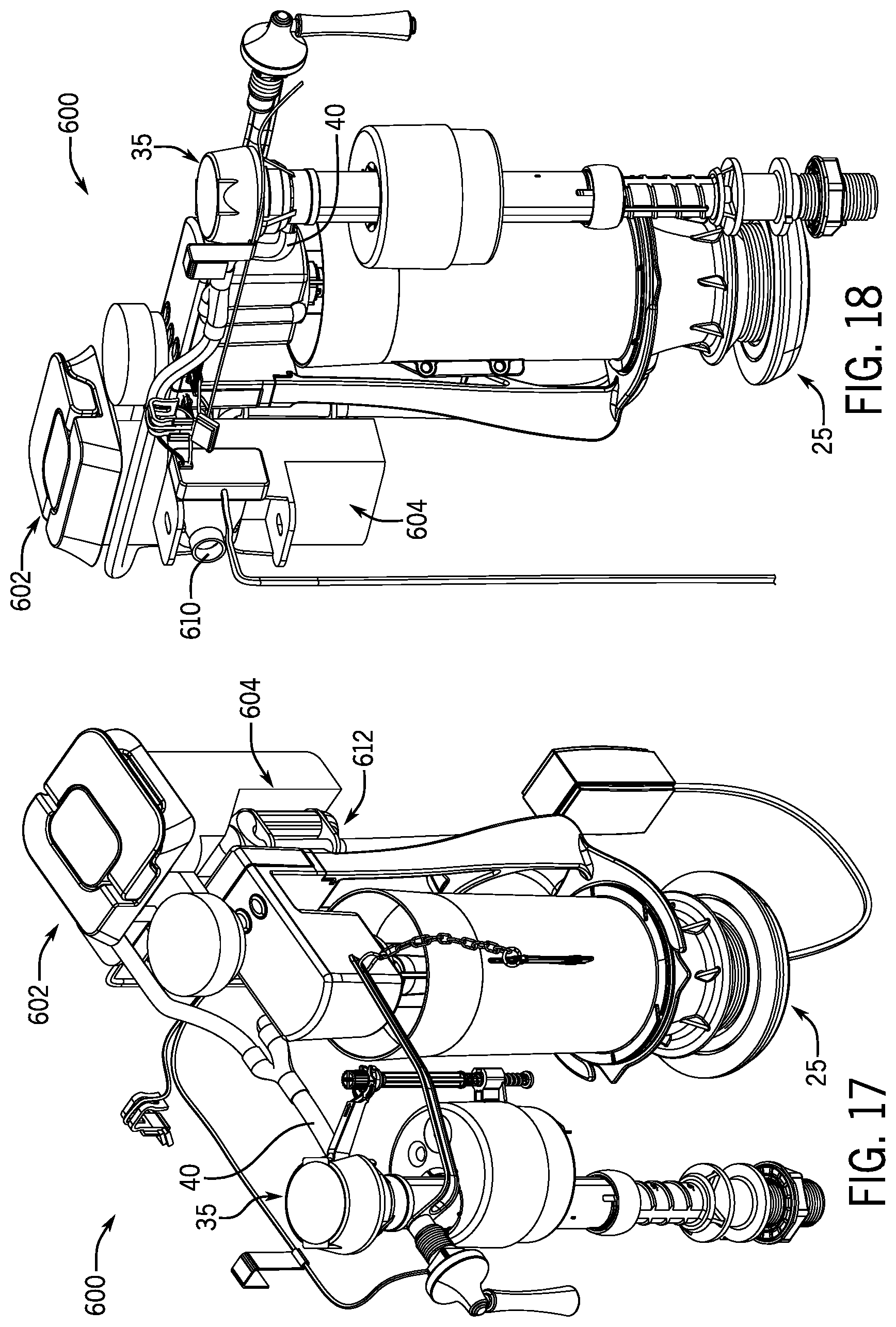 Patent US12134885 Figure 12 – Plumbing fixture with electro-chlorinating device