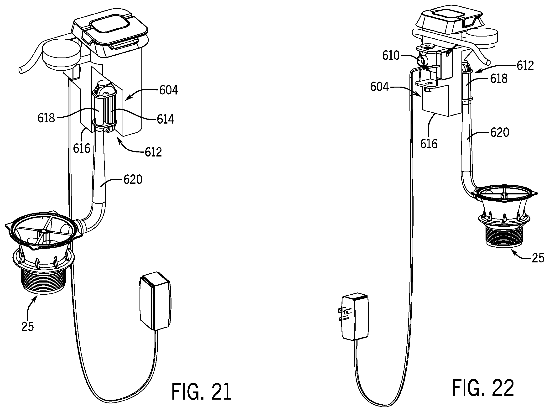 Patent US12134885 Figure 15 – Plumbing fixture with electro-chlorinating device