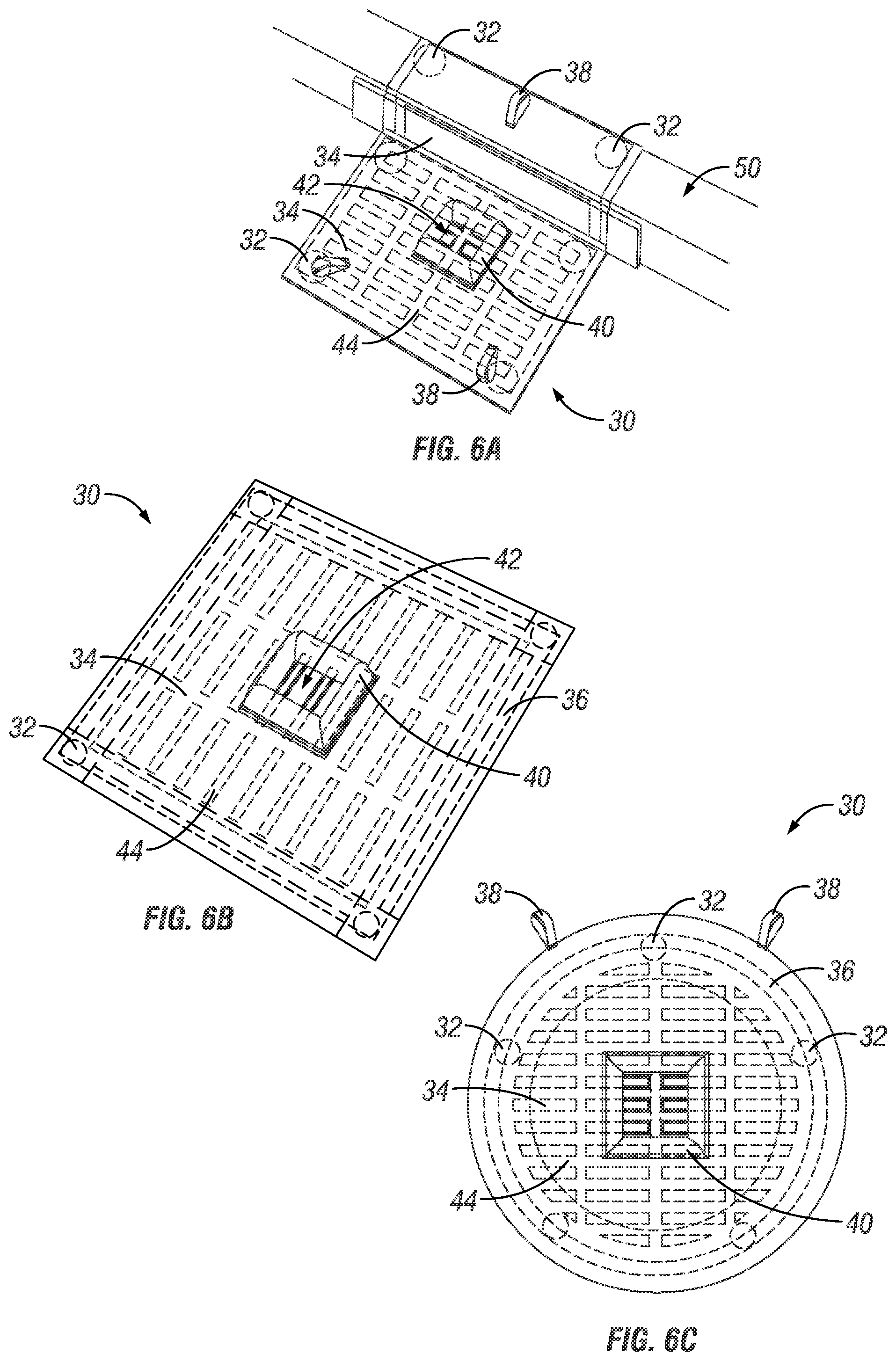 Patent US12134886 Figure 6 – Water inlet protection system