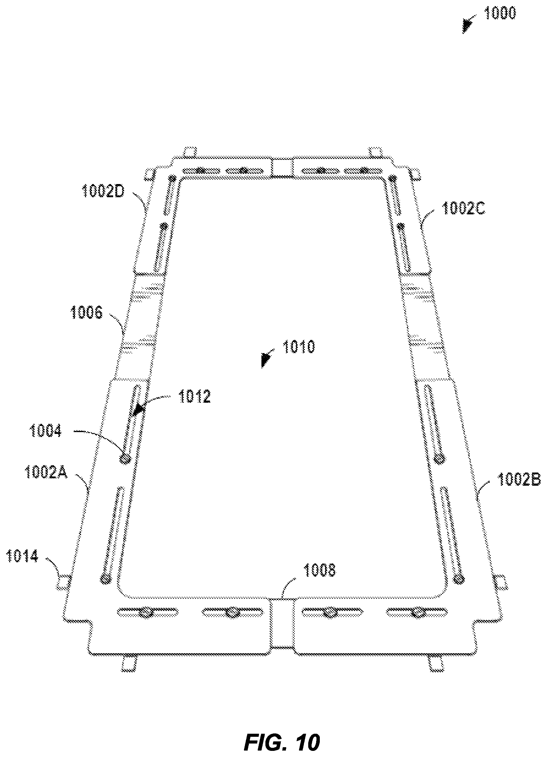 Patent US12134886 Figure 10 – Water inlet protection system