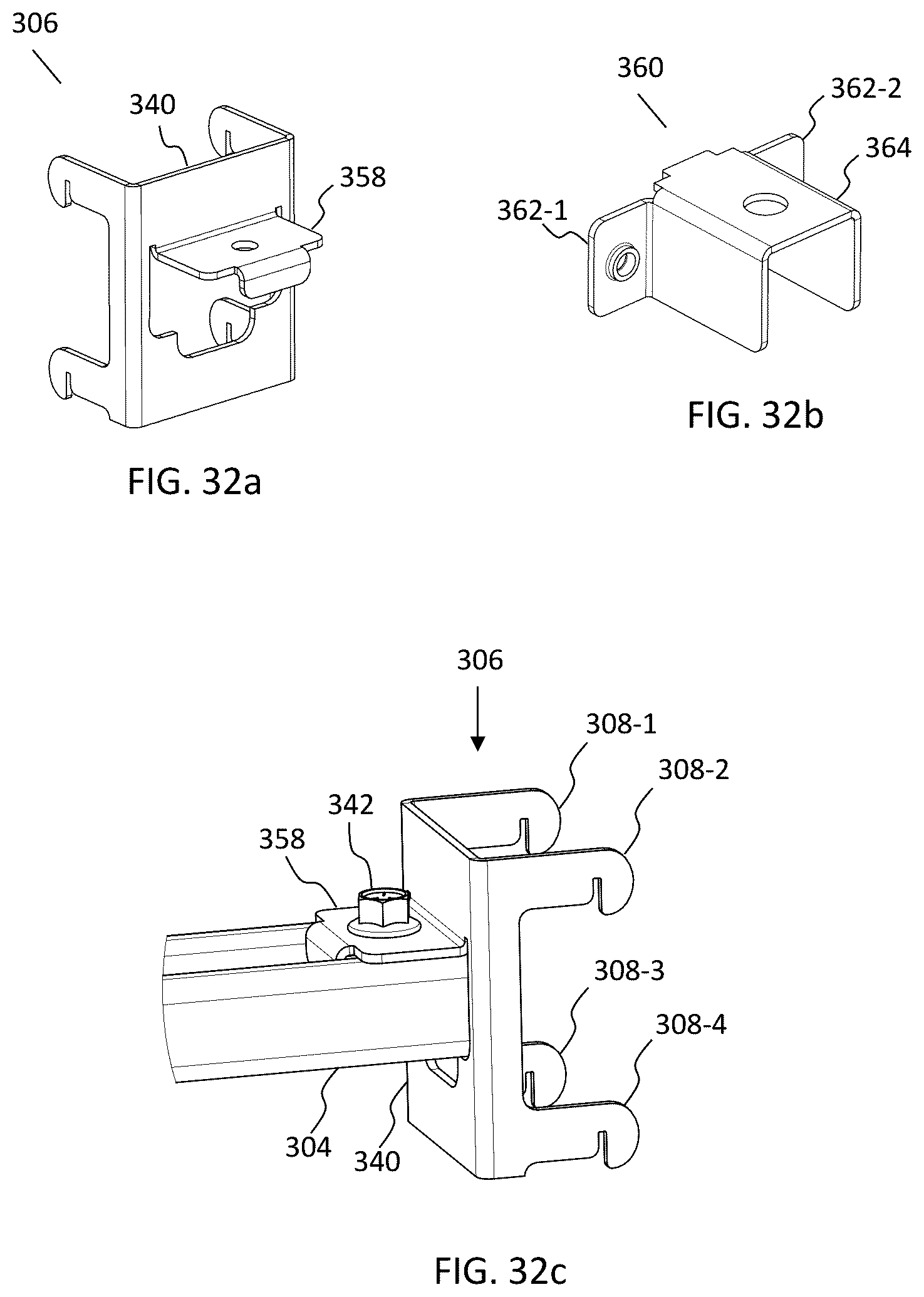 Patent US12134888 Figure 16 – End brackets