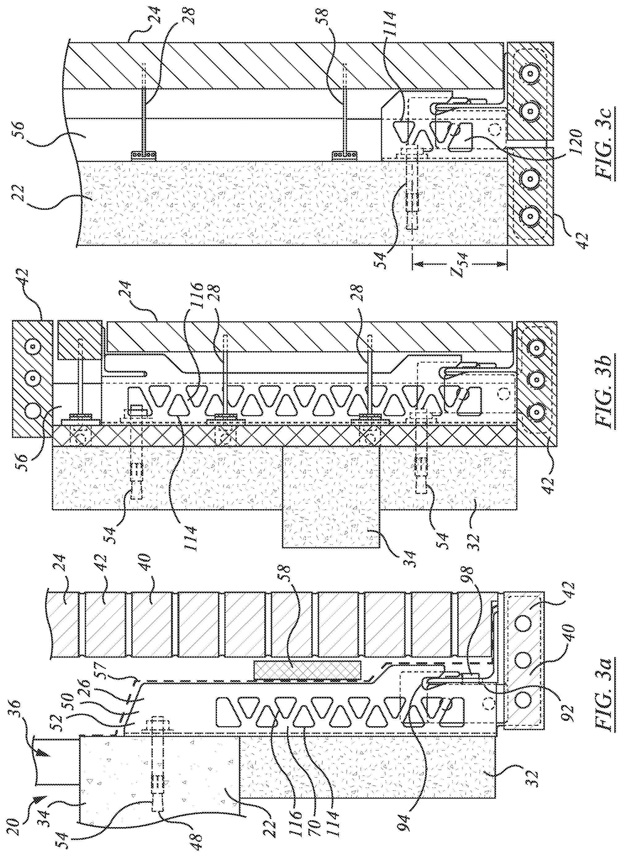 Patent US12134889 Figure 3 – Support bracket hanger assembly and method