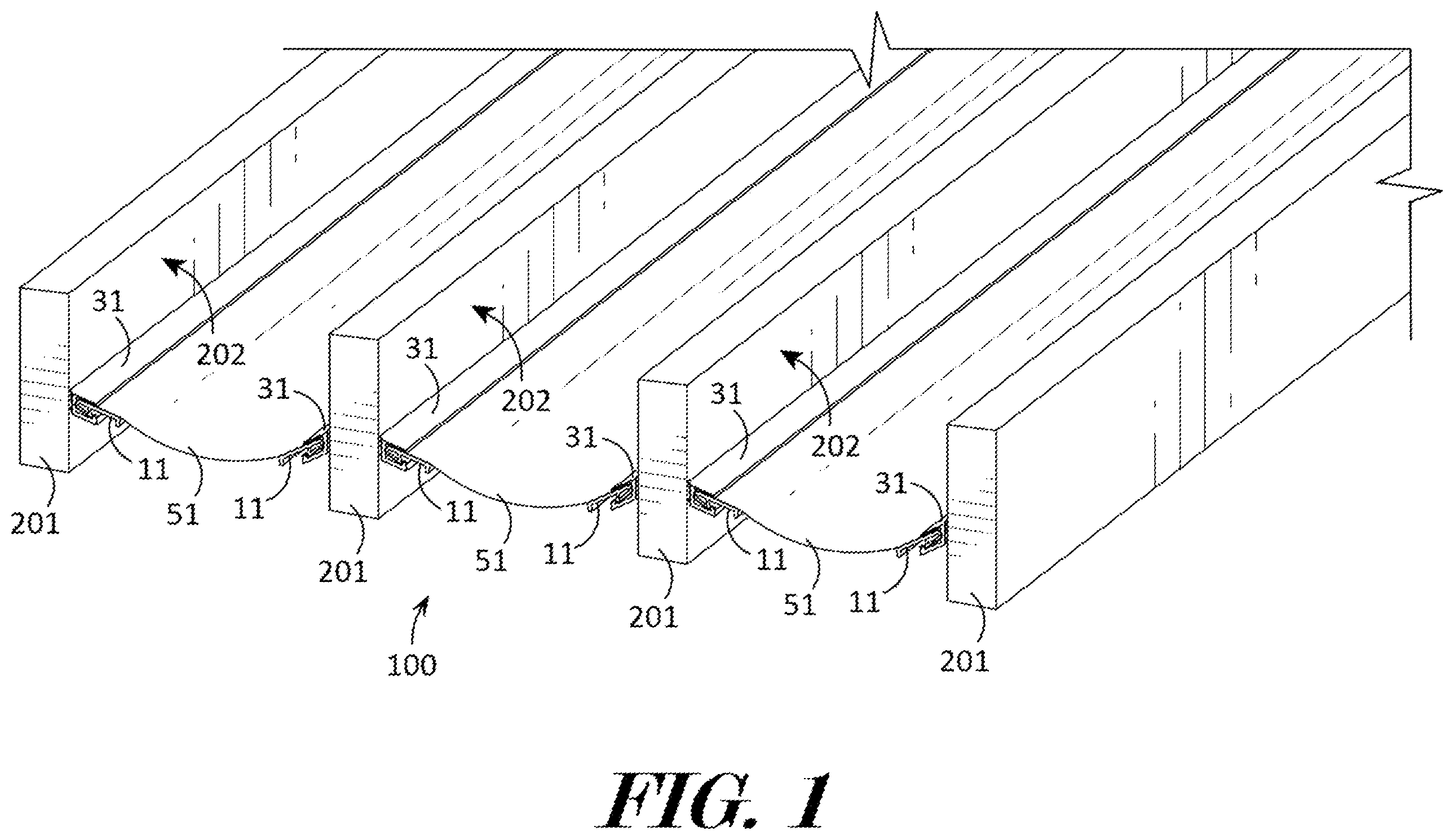 Patent US12134890 Figure 1 – Water drainage system