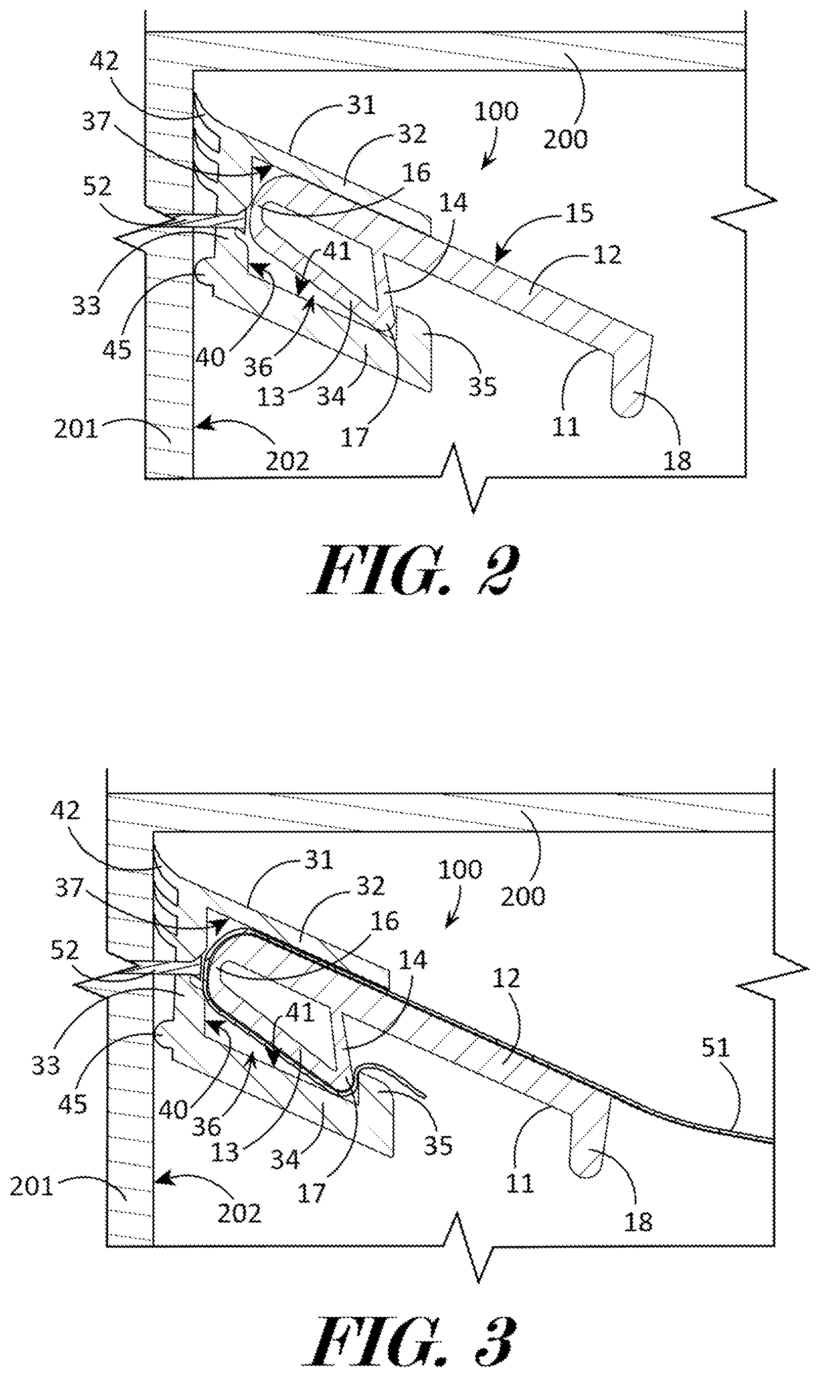 Patent US12134890 Figure 2 – Water drainage system