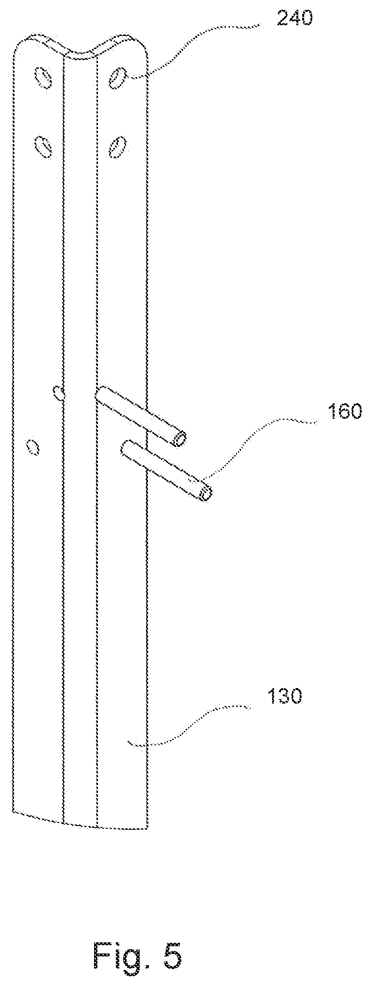 Patent US12134891 Figure 5 – Separation panels in food production