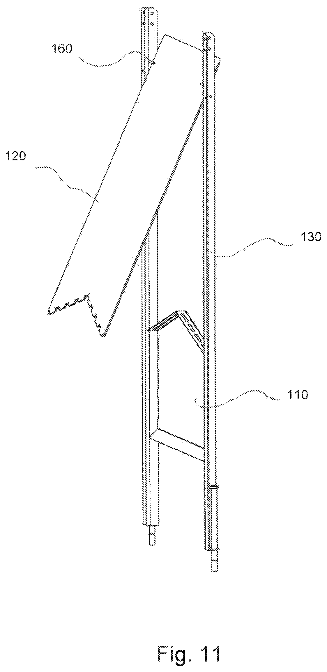 Patent US12134891 Figure 11 – Separation panels in food production