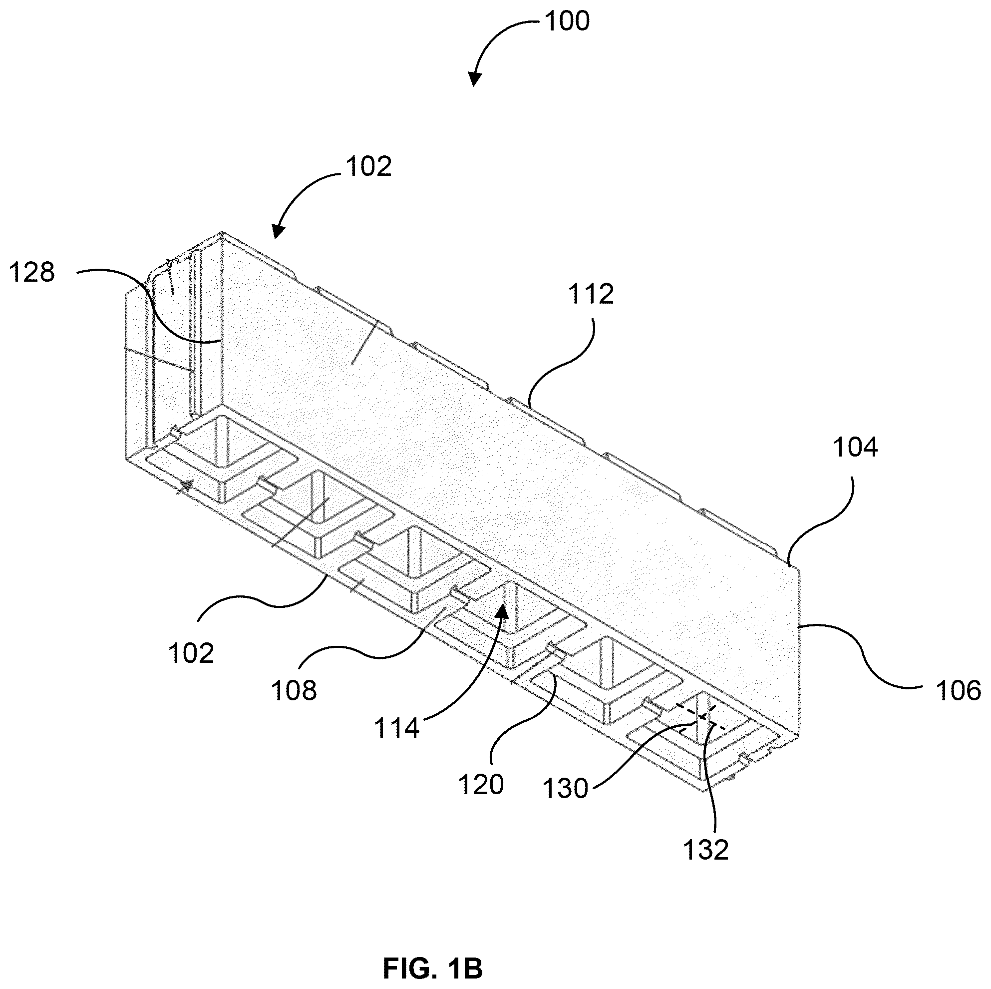 Patent US12134894 Figure 2 – Foam as modular support