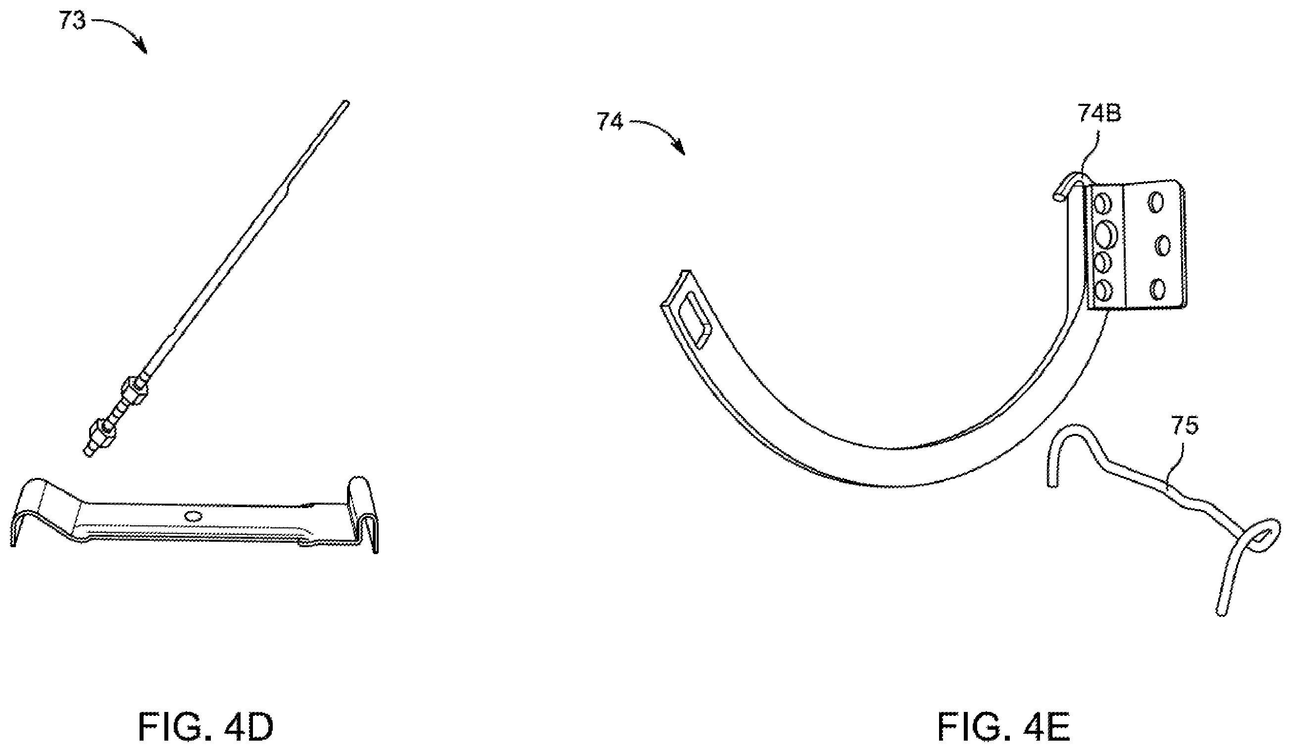 Patent US12134897 Figure 5 – Rear receivers for use with systems and methods for modular platforms for gutter guard systems with interchangeable components