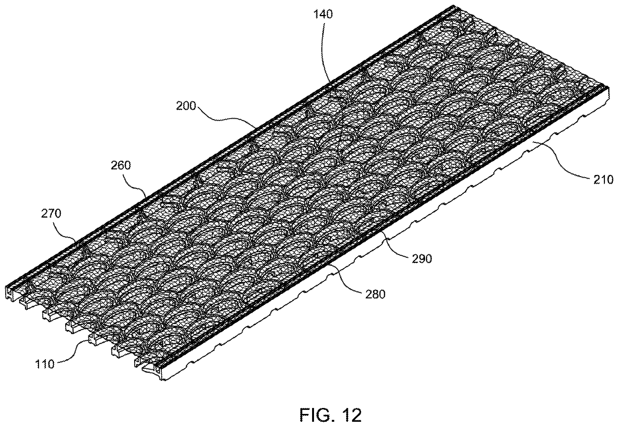 Patent US12134897 Figure 15 – Rear receivers for use with systems and methods for modular platforms for gutter guard systems with interchangeable components
