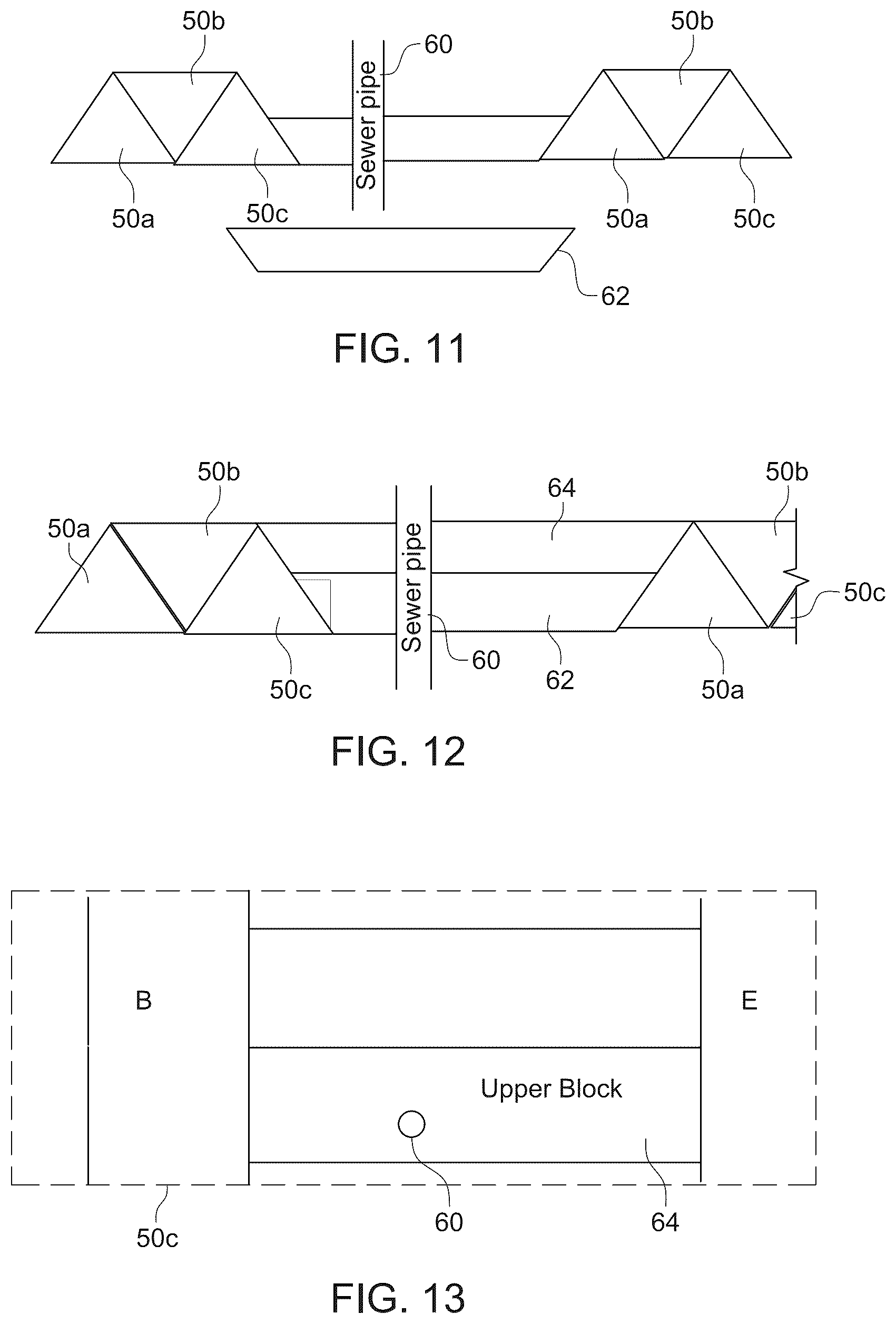 Patent US12134899 Figure 6 – Rigid foam, continuous raised floor structure without wooden supports