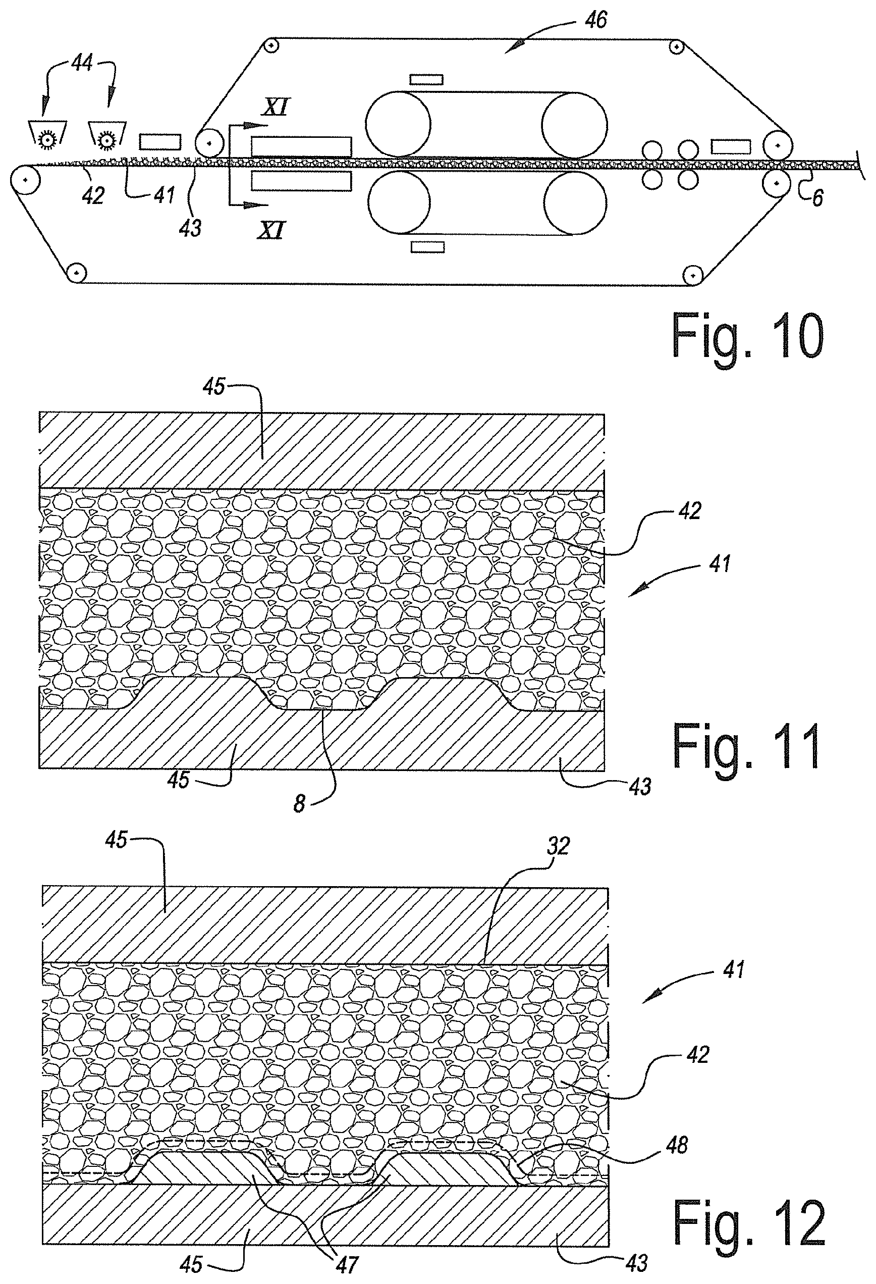 Patent US12134900 Figure 5 – Floor panel and method for manufacturing the same