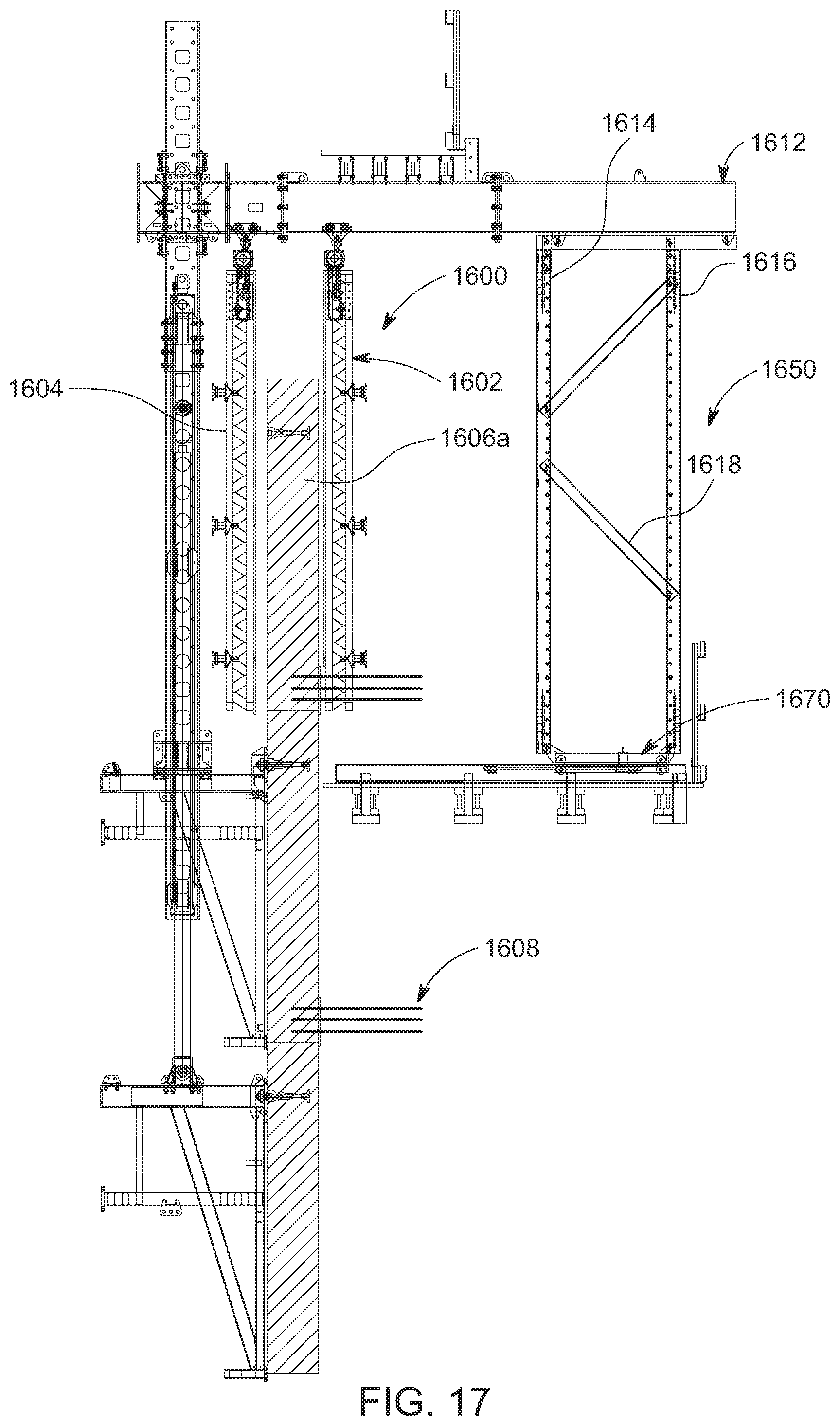 Patent US12134903 Figure 18 – Suspended translating platform