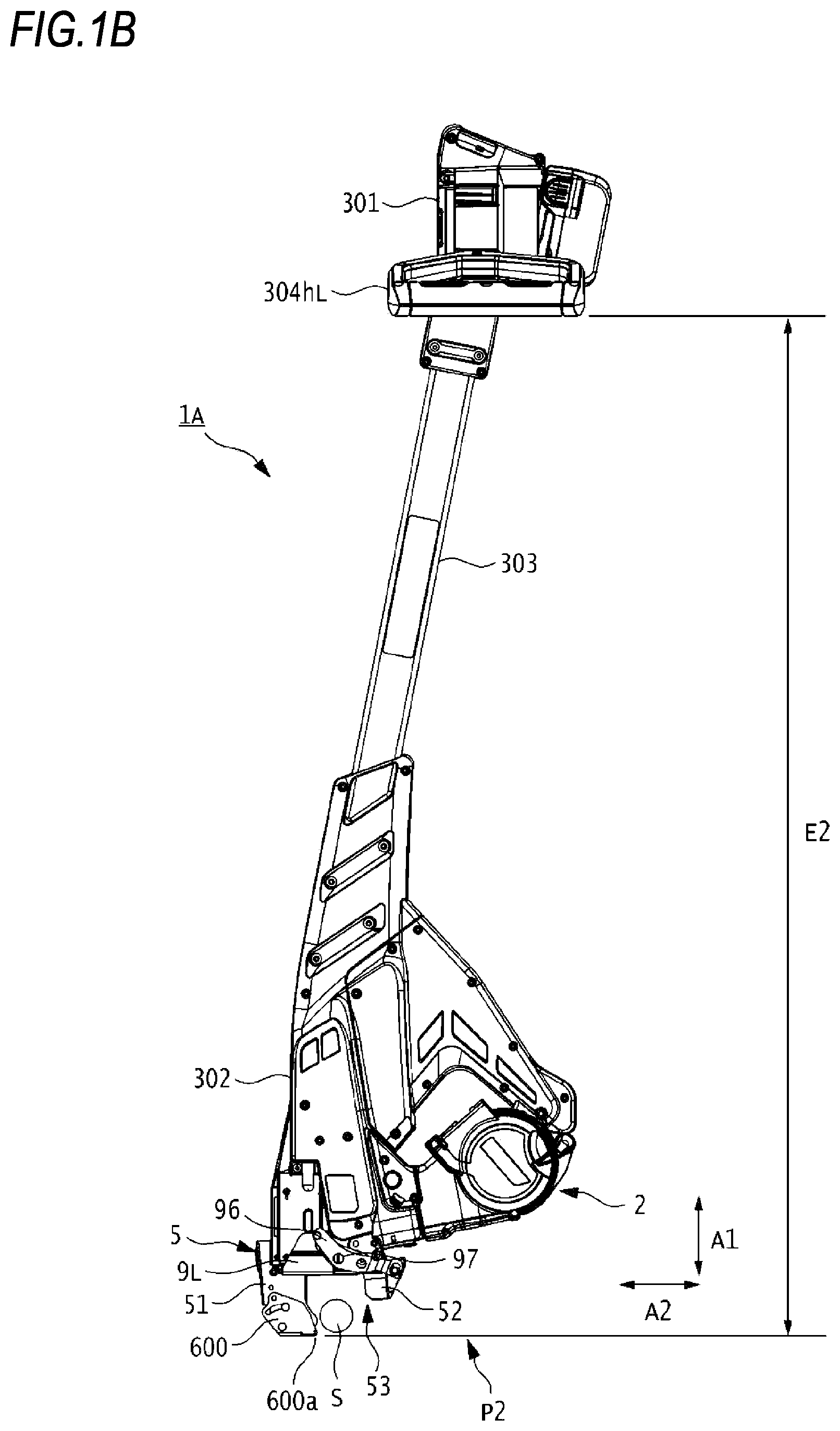 Patent US12134905 Figure 2 – Binding machine