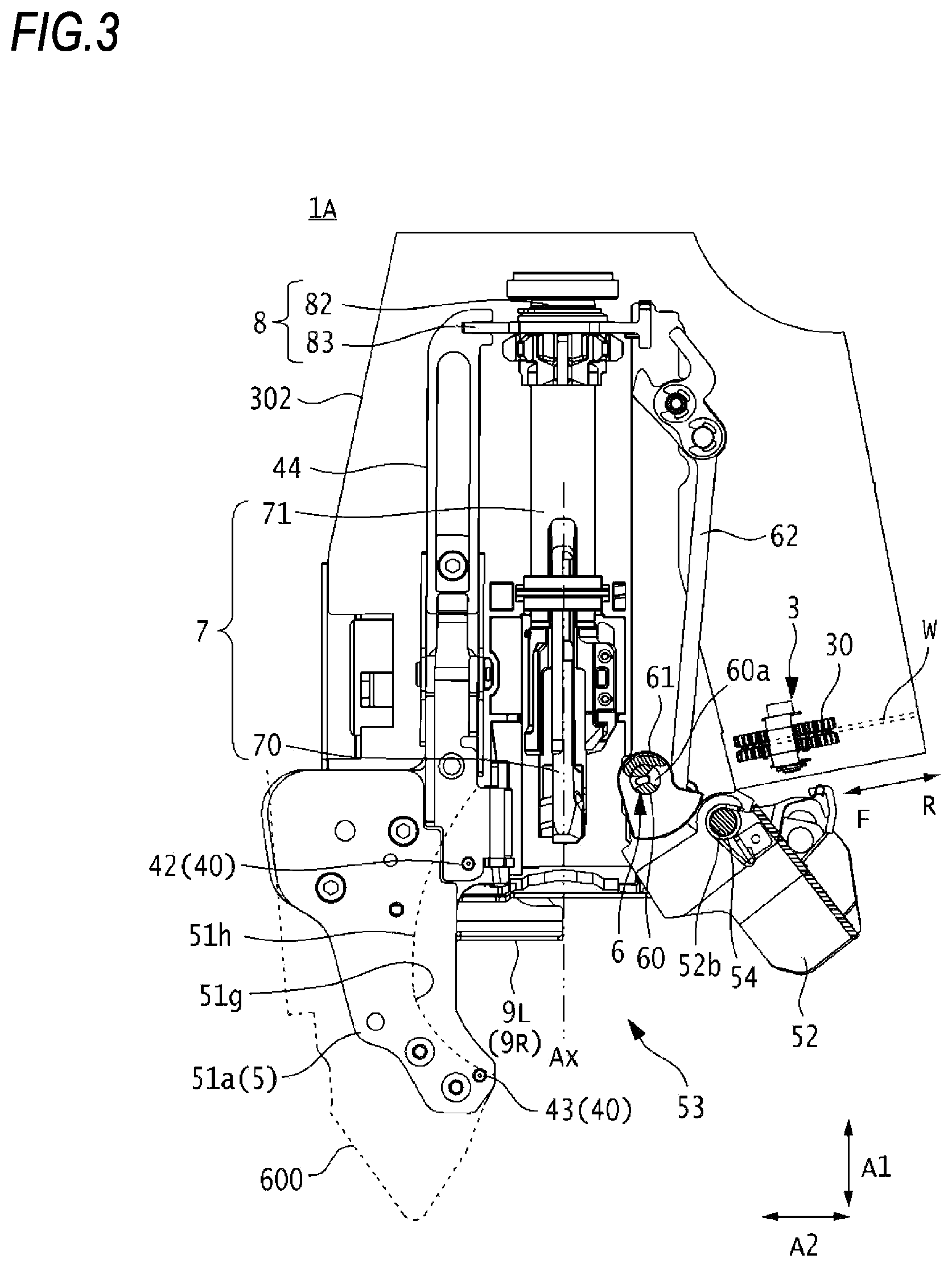 Patent US12134905 Figure 6 – Binding machine