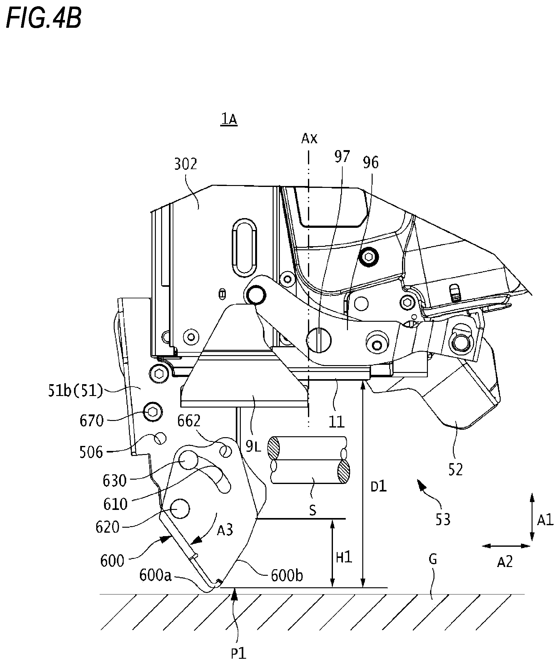 Patent US12134905 Figure 8 – Binding machine