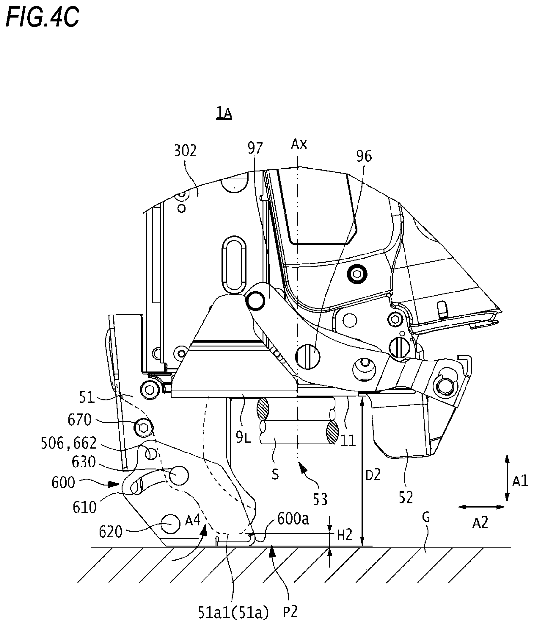 Patent US12134905 Figure 9 – Binding machine