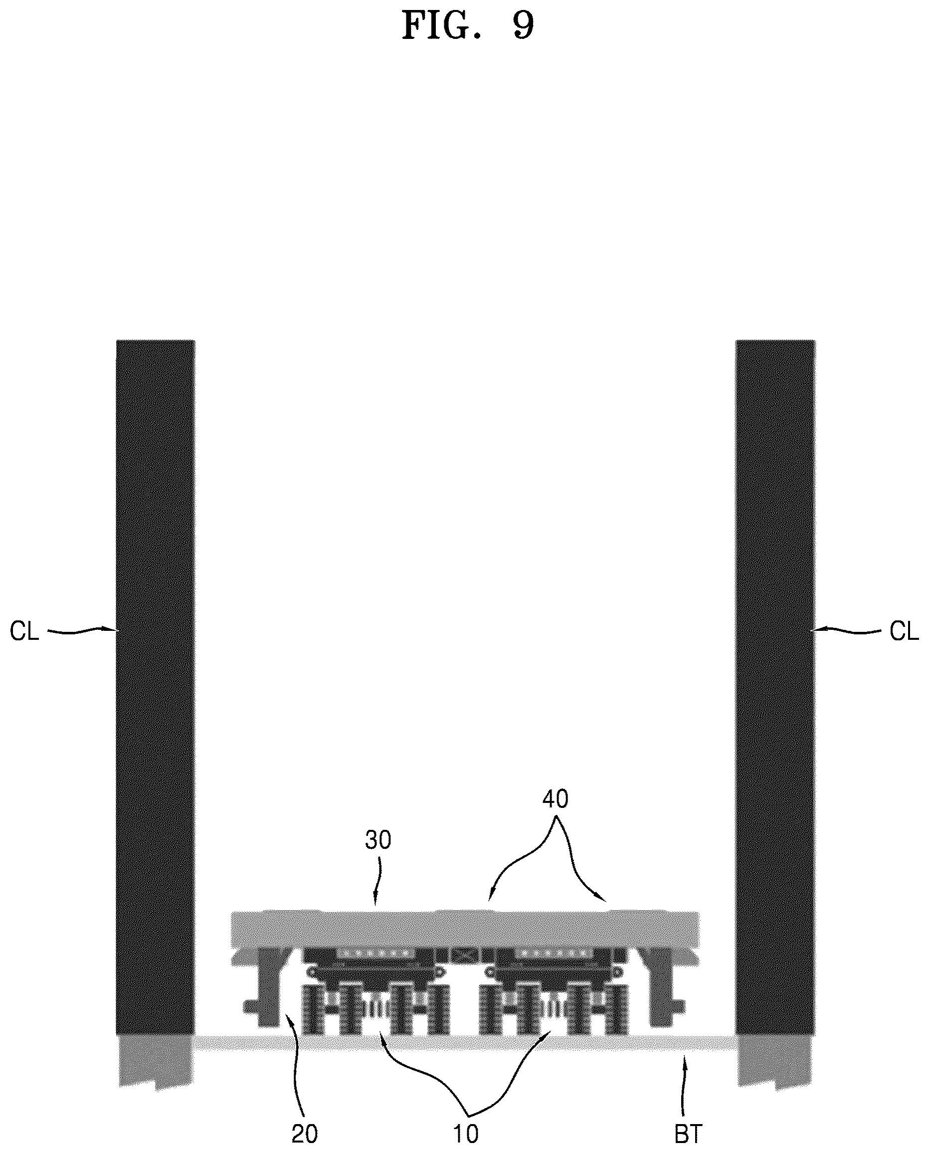 Patent US12134906 Figure 9 – Load dispersion-type indoor lifting apparatus for prefabricated steel structure and method of installing prefabricated steel structure by using same