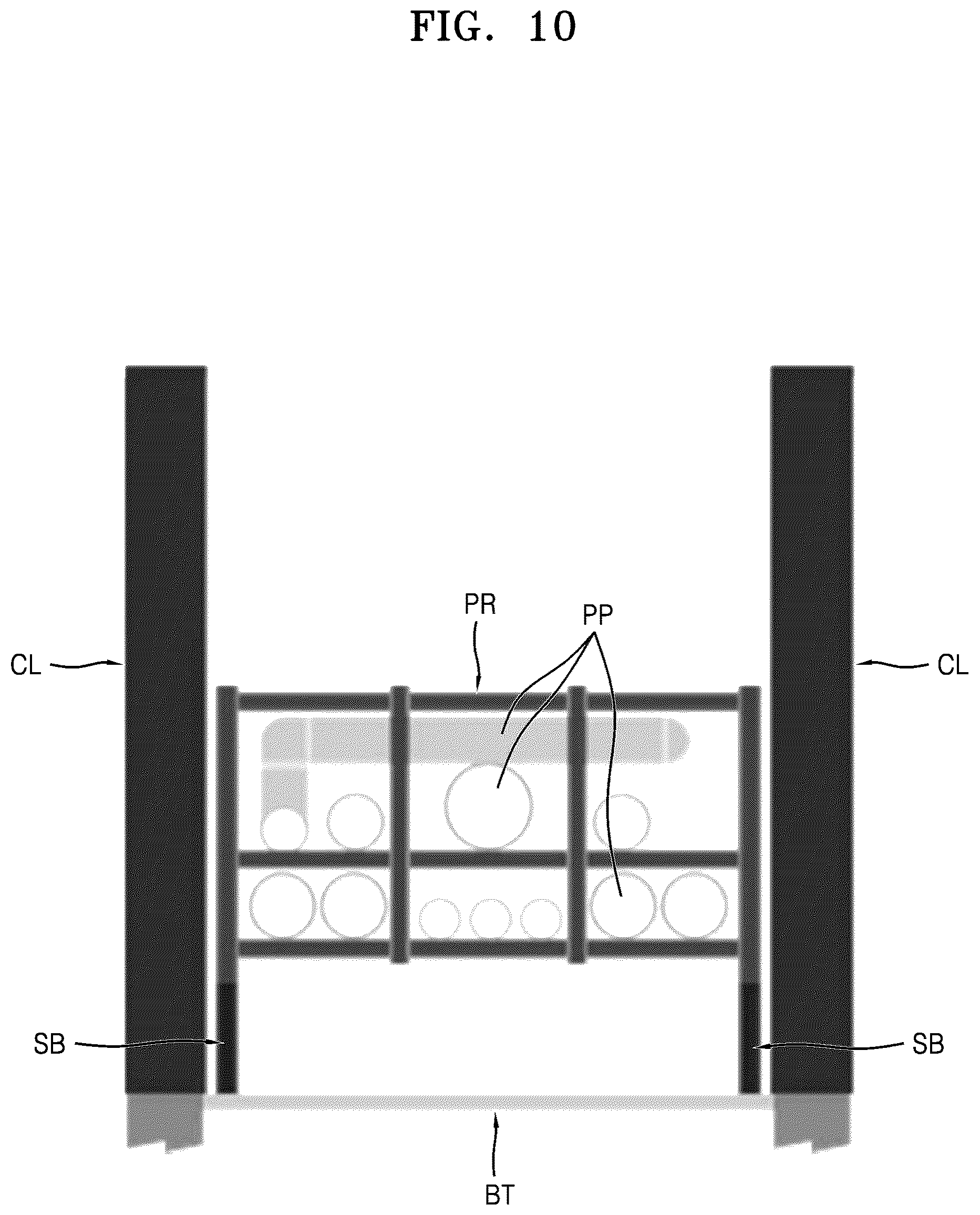 Patent US12134906 Figure 10 – Load dispersion-type indoor lifting apparatus for prefabricated steel structure and method of installing prefabricated steel structure by using same