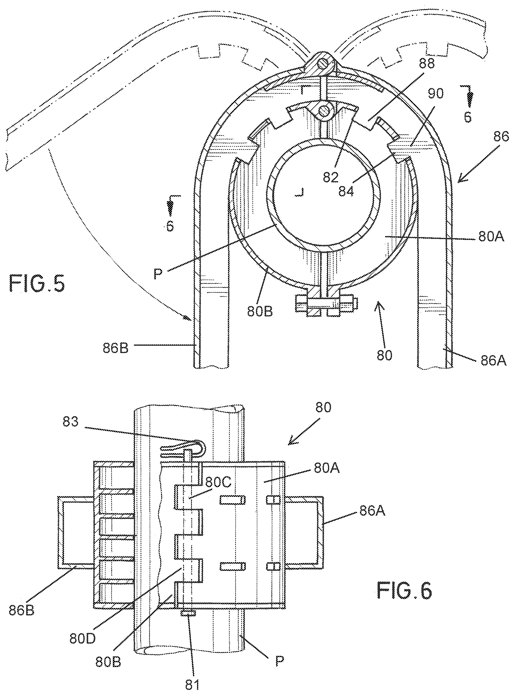 Patent US12134907 Figure 4 – Scaffolding
