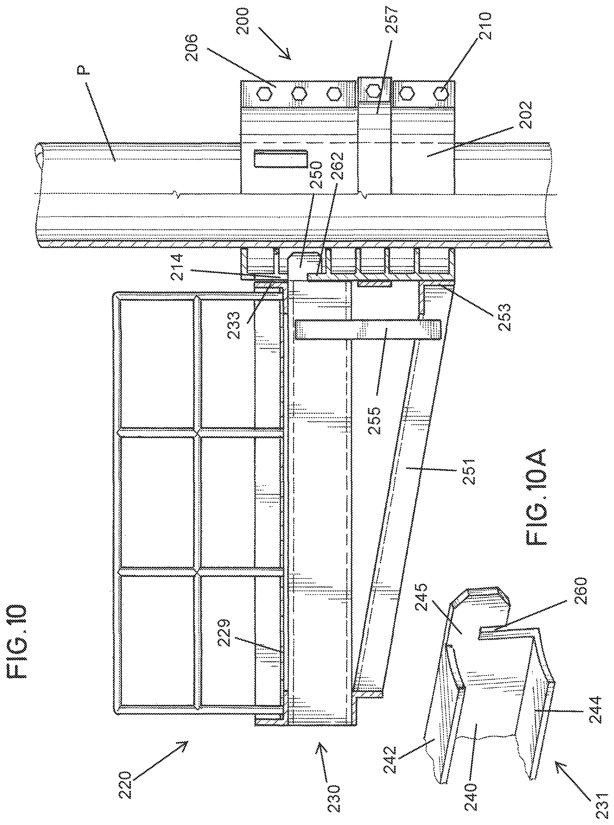Patent US12134907 Figure 8 – Scaffolding