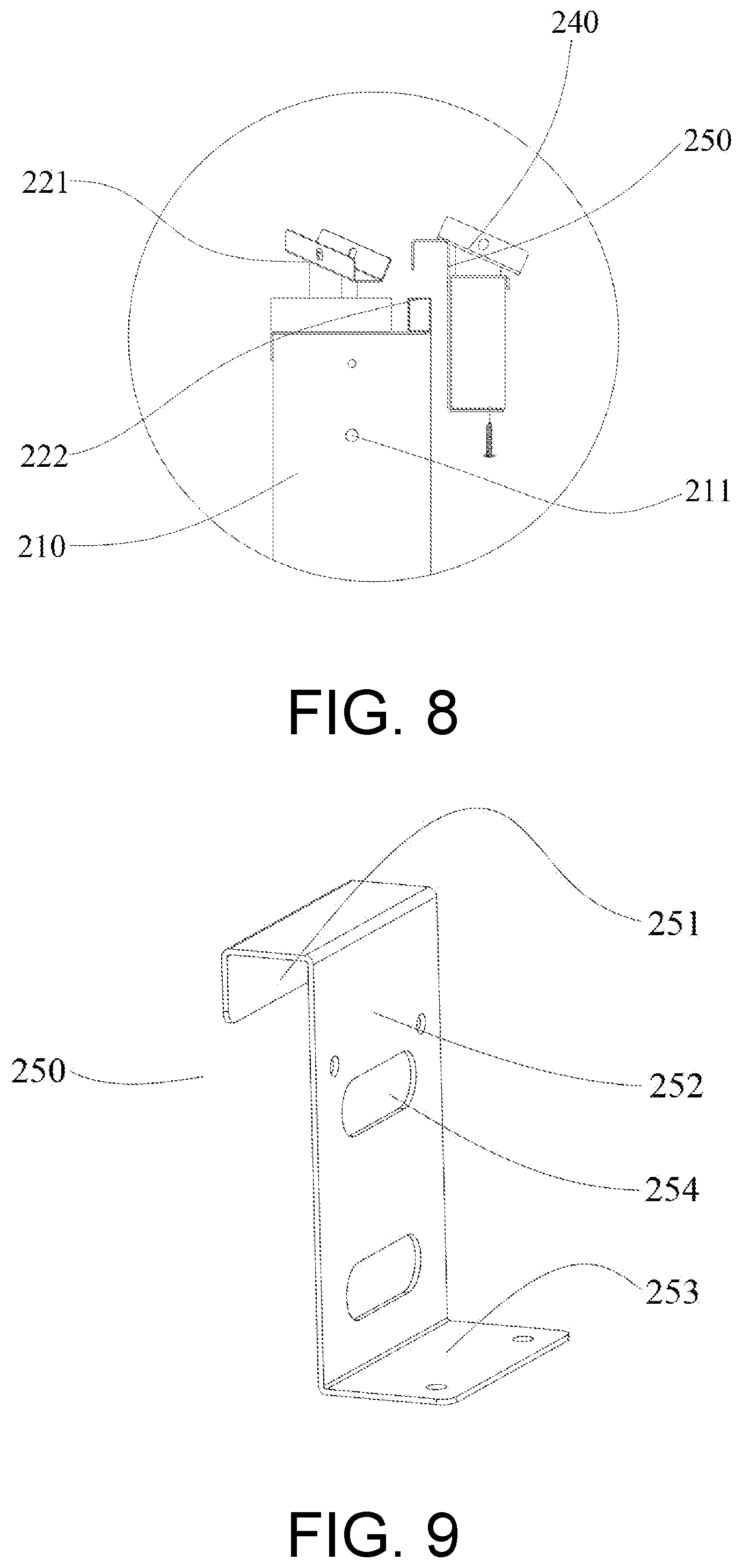 Patent US12134909 Figure 6 – Outdoor fixed tent with assembly structure, buckle mechanism, and assembly method for fixed tent