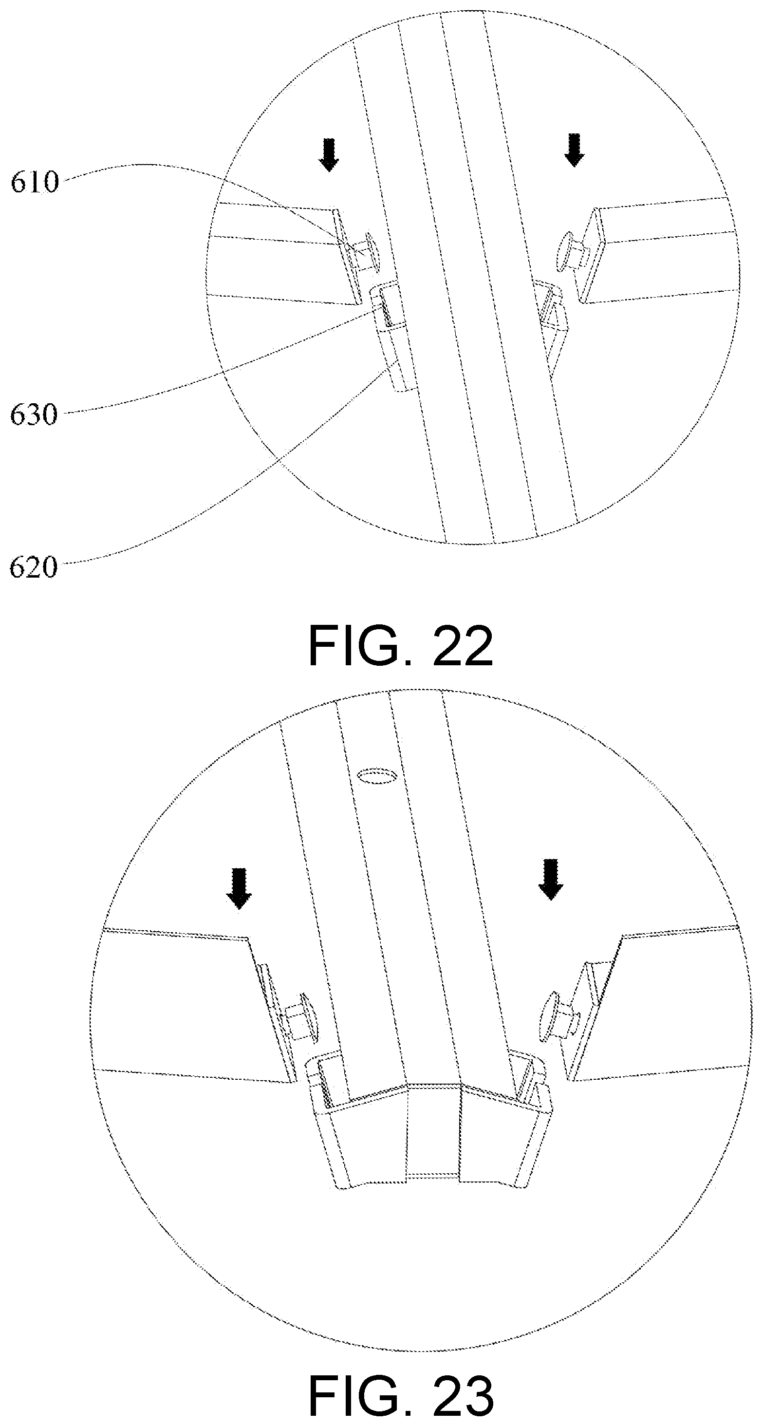 Patent US12134909 Figure 13 – Outdoor fixed tent with assembly structure, buckle mechanism, and assembly method for fixed tent