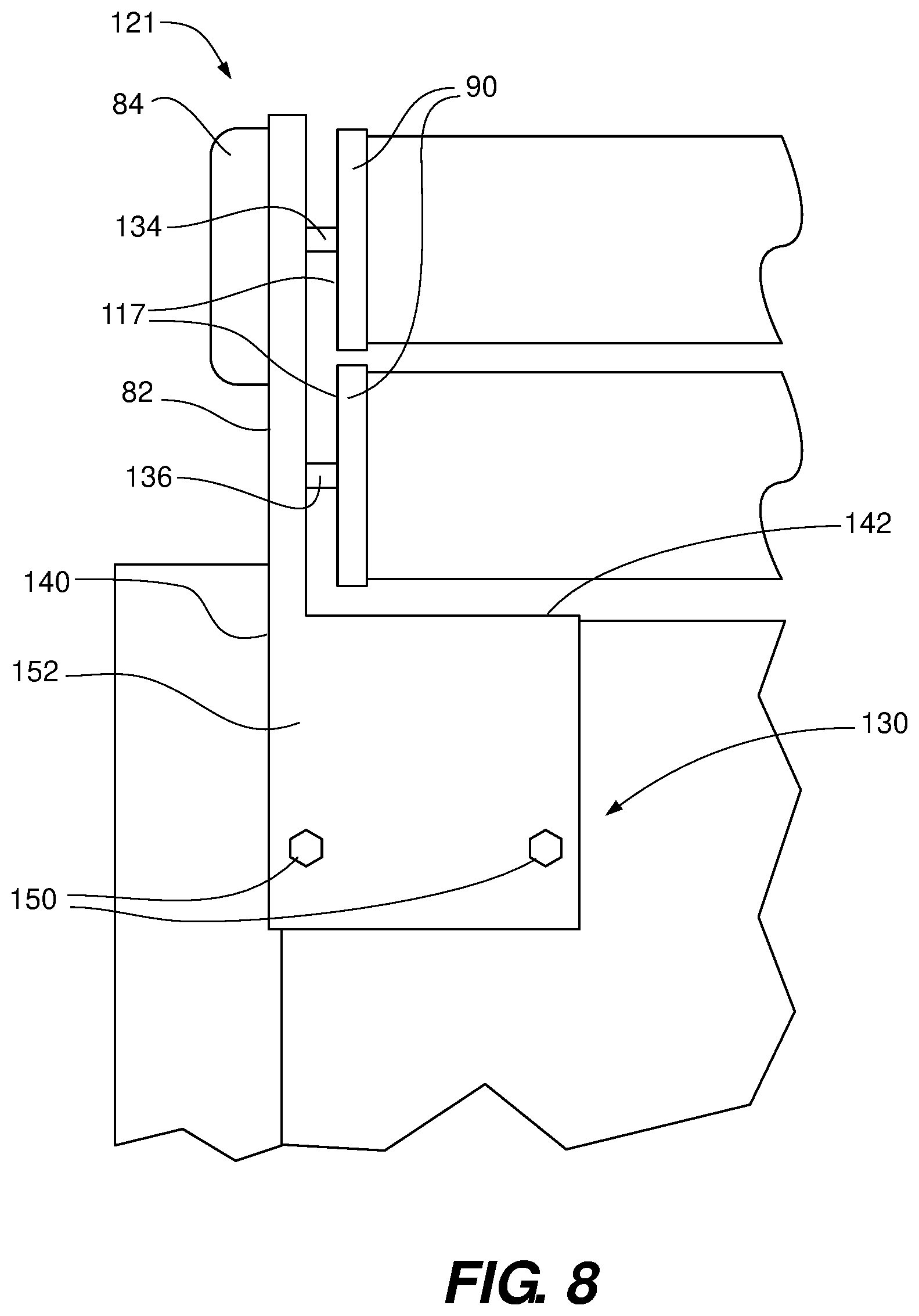 Patent US12134910 Figure 7 – Device and fencing system for canine containment
