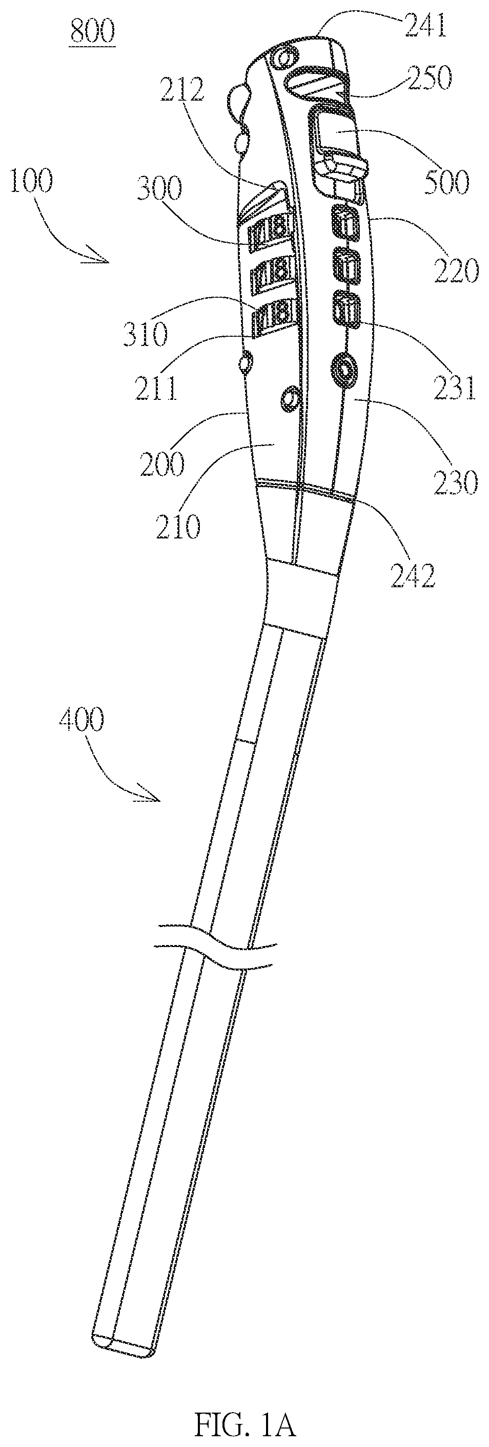Patent US12134917 — Securing device — Figure 1