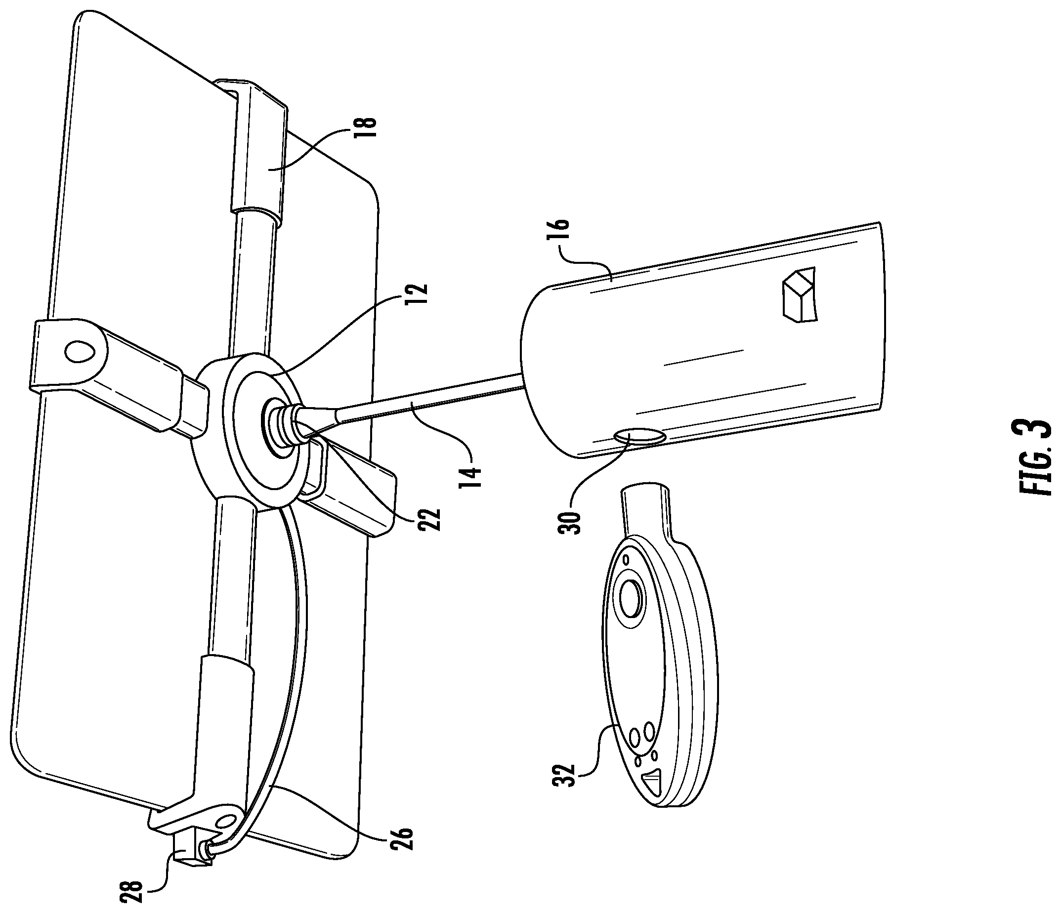 Patent US12134918 Figure 3 – Systems and methods for locking a sensor to a base