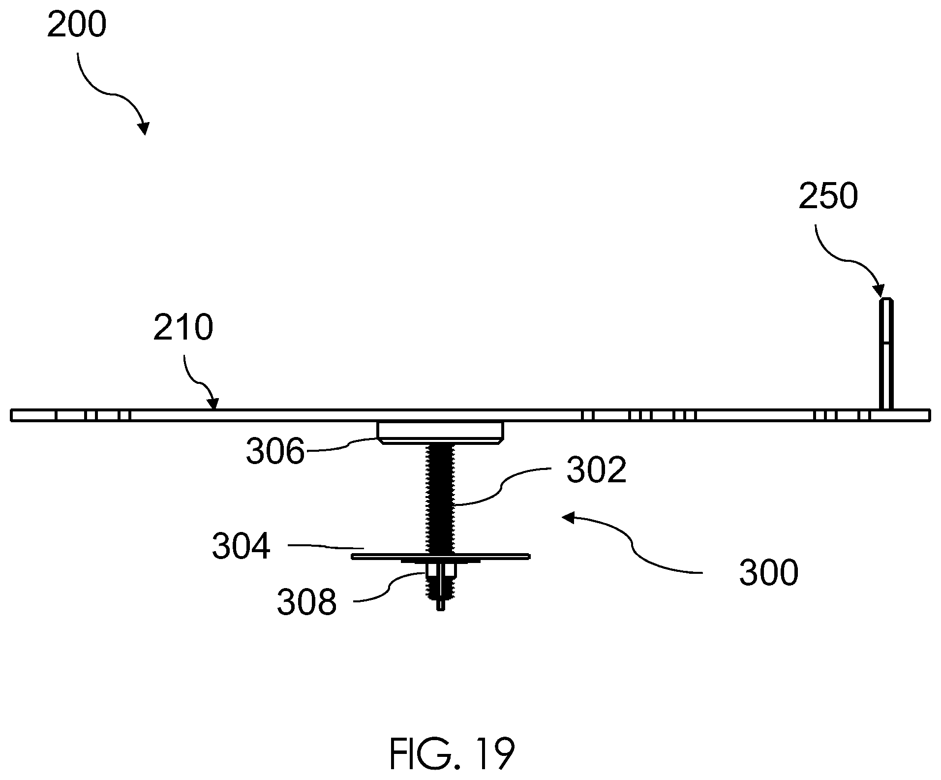 Patent US12134919 Figure 20 – Table top security apparatus for a portable electronic device