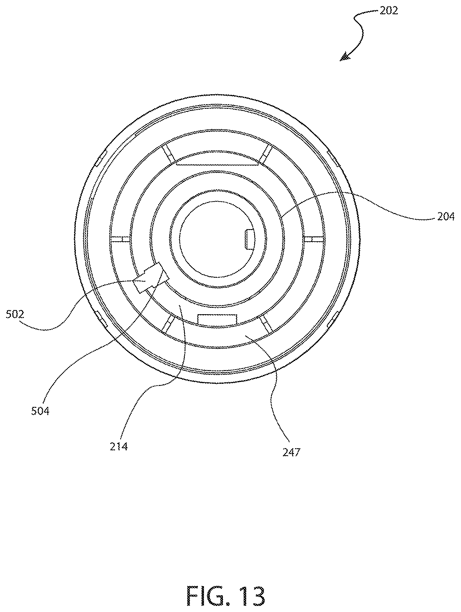 Patent US12134923 Figure 13 – Mechanically damped pull then lift hold open rod mechanism