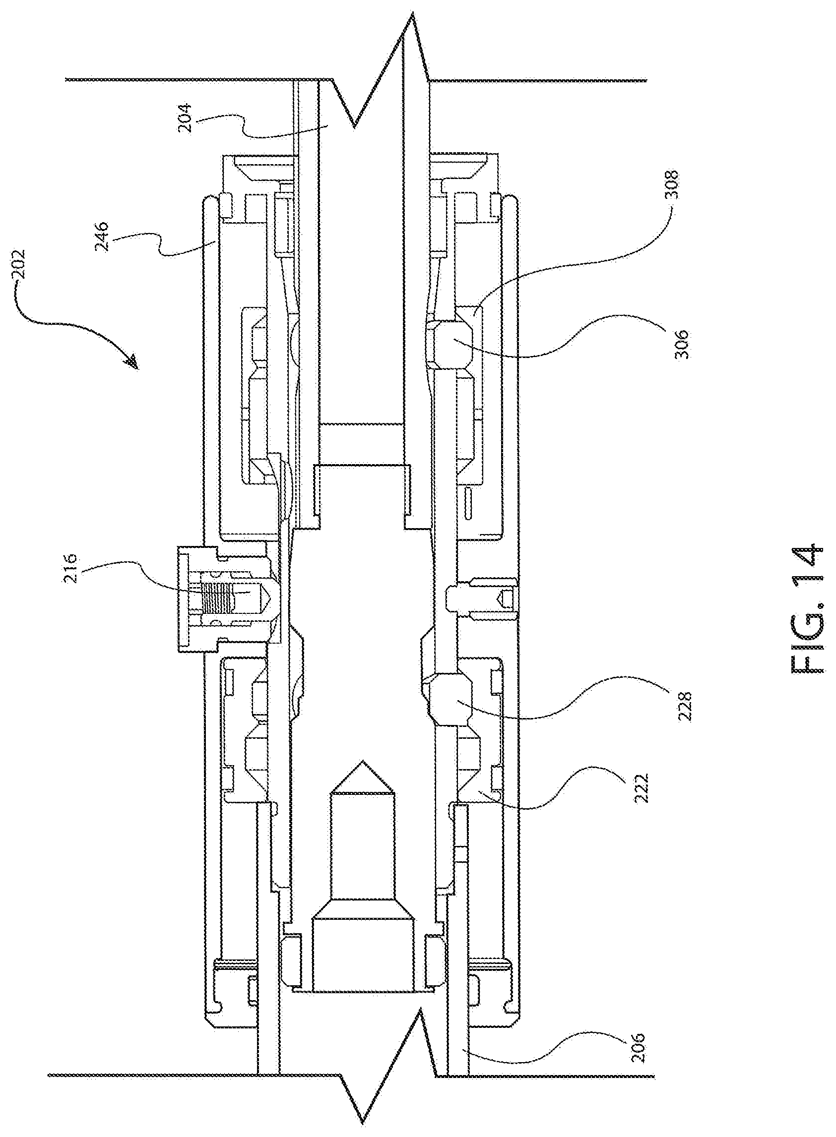 Patent US12134923 Figure 14 – Mechanically damped pull then lift hold open rod mechanism