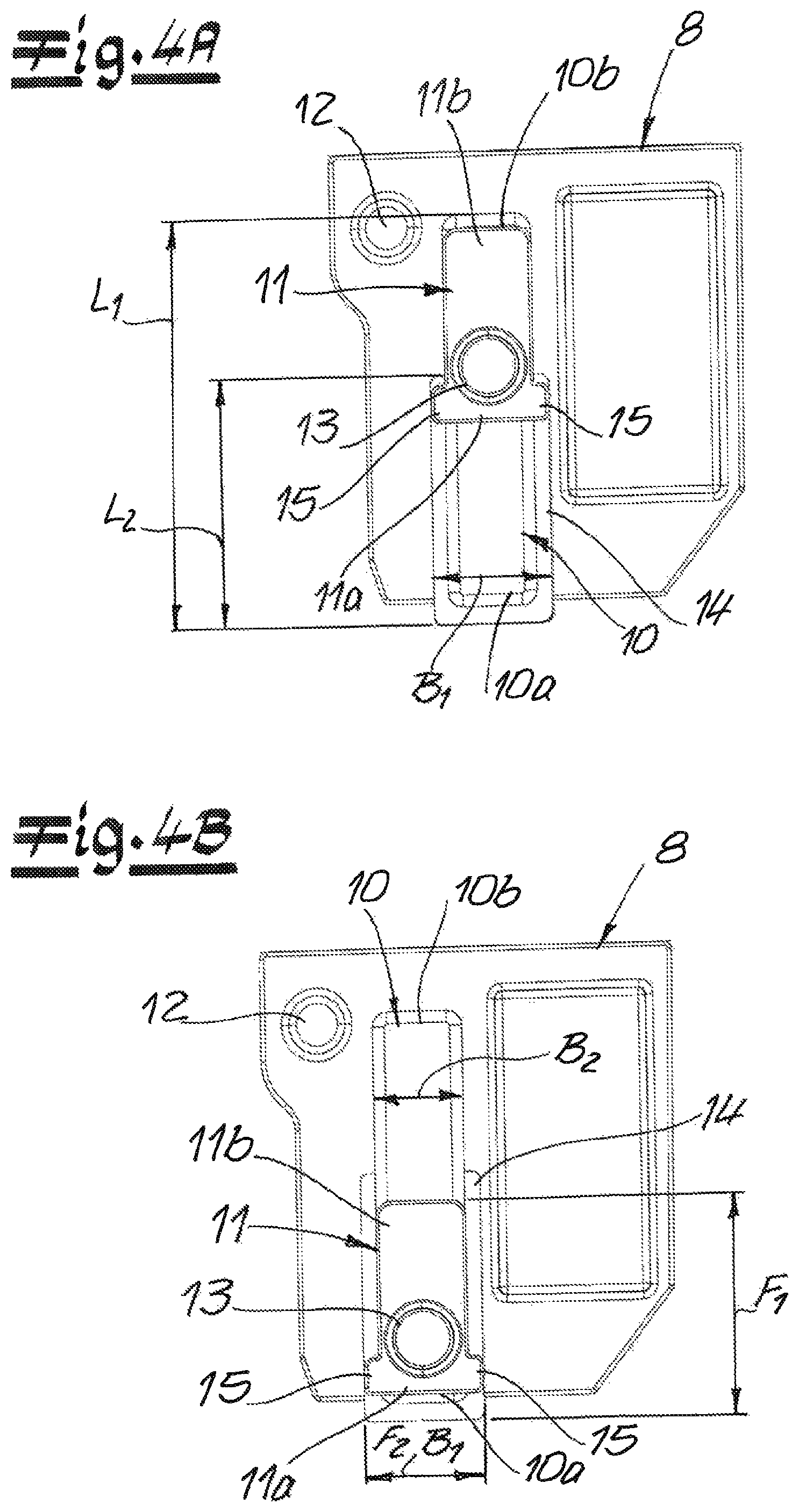 Patent US12134924 Figure 4 – Door hinge