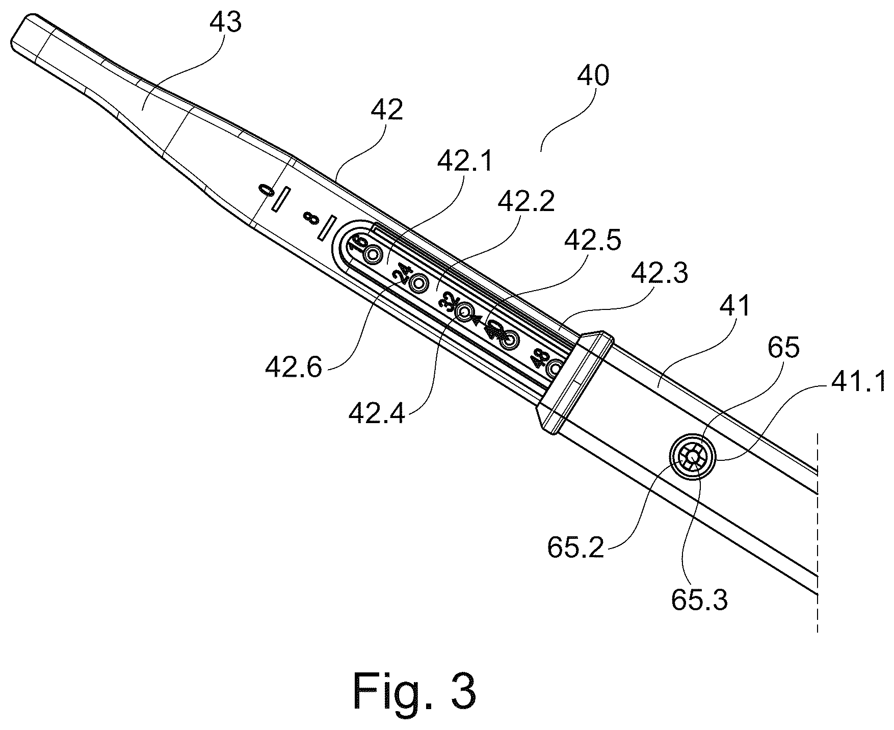 Patent US12134926 Figure 3 – Control arm having adjustable length