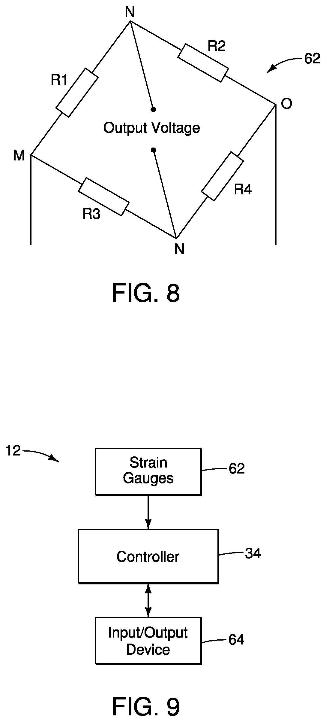 Patent US12134927 Figure 6 – Vehicle force measurement assembly
