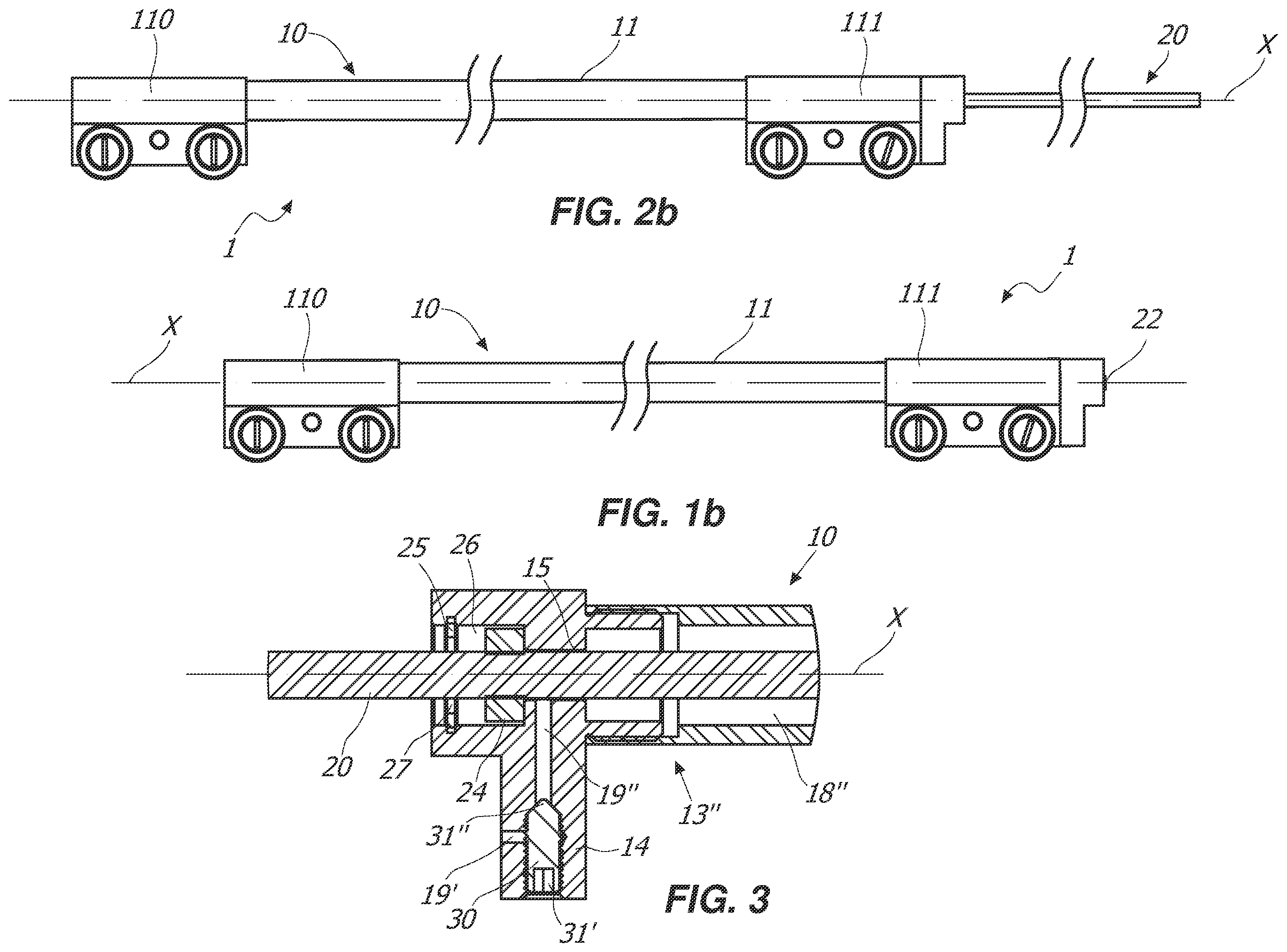 Patent US12134928 Figure 2 – Linear actuator, as well as closing/opening system that includes such actuator