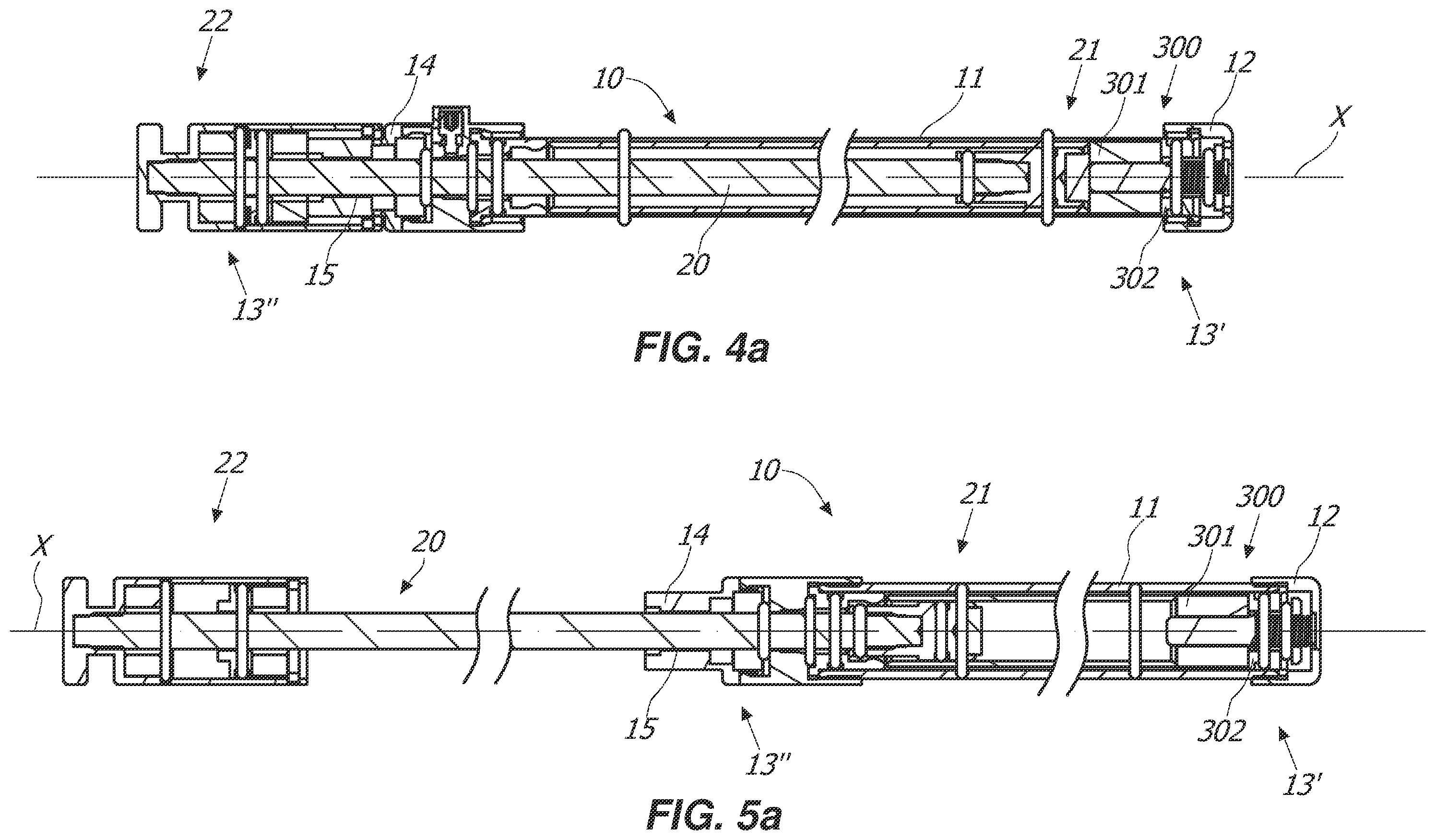 Patent US12134928 Figure 3 – Linear actuator, as well as closing/opening system that includes such actuator