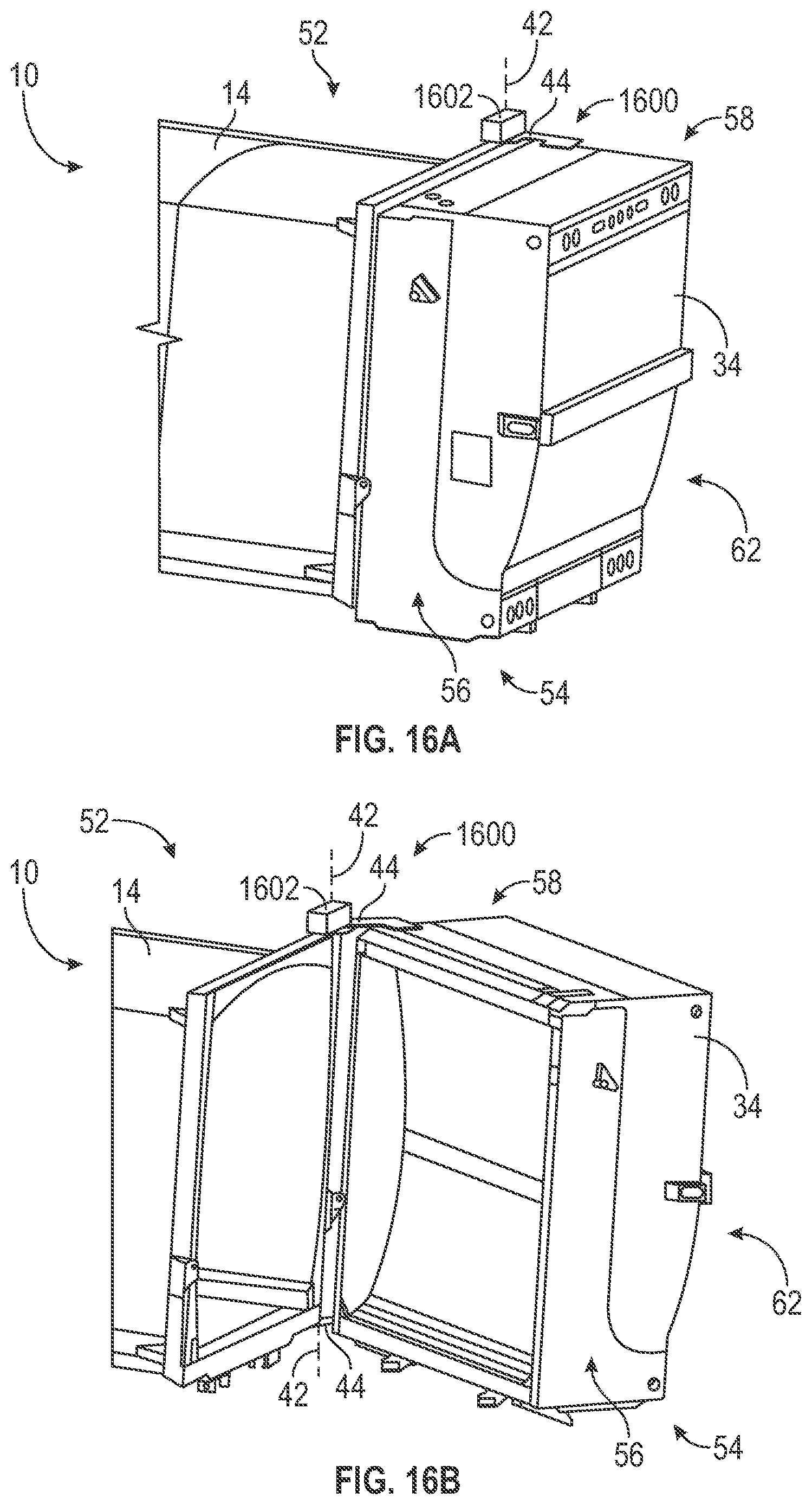 Patent US12134929 Figure 17 – Electric tailgate for electric refuse vehicle