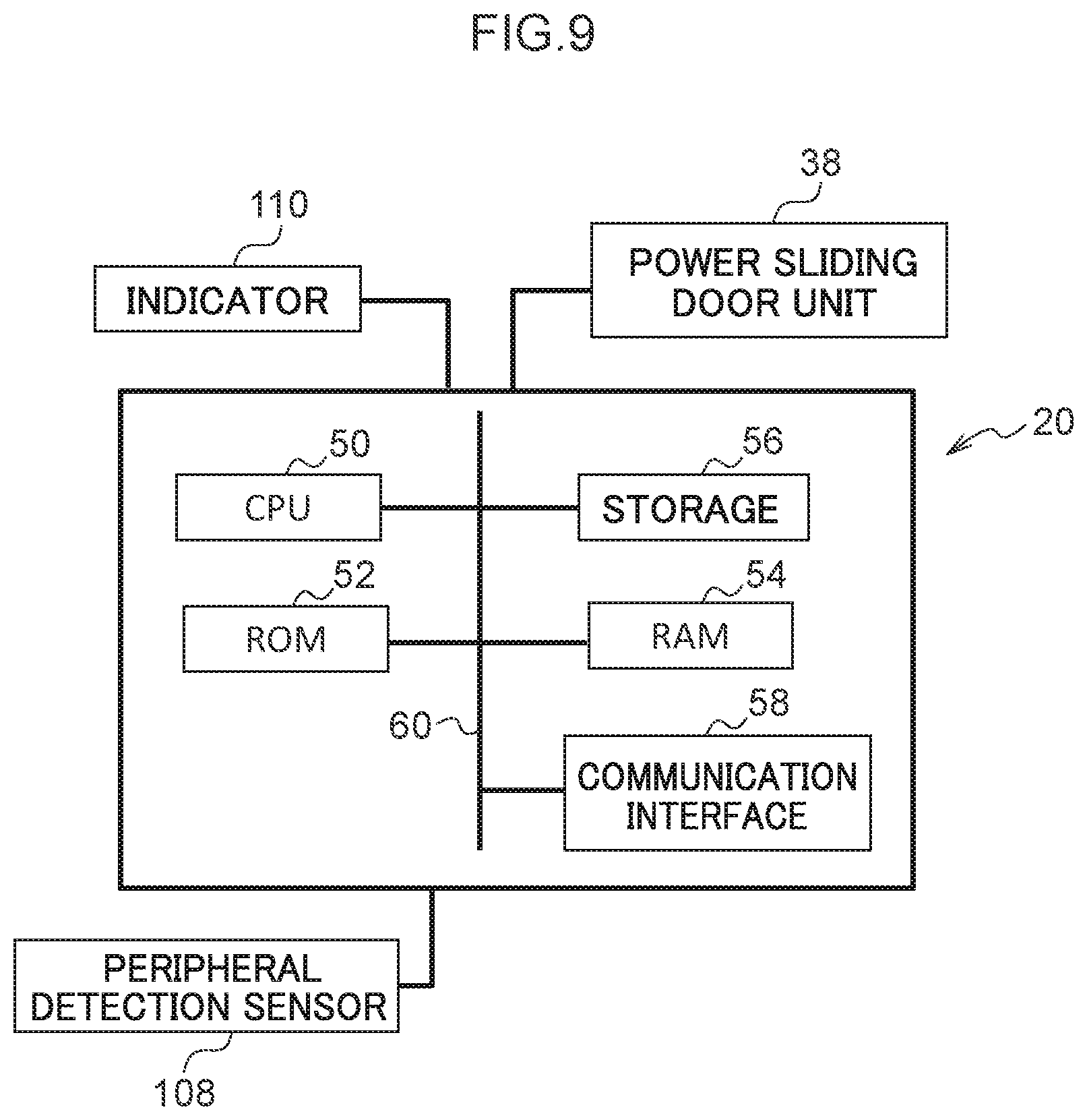 Patent US12134930 Figure 9 – Vehicle door opening/closing control system, vehicle door opening/closing method and recording medium recorded with door opening/closing program