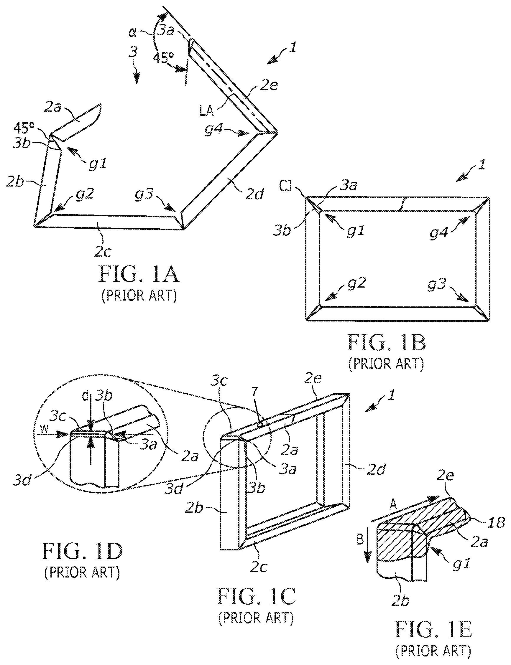 Patent US12134931 Figure 1 – Spacer frame with rising locking member