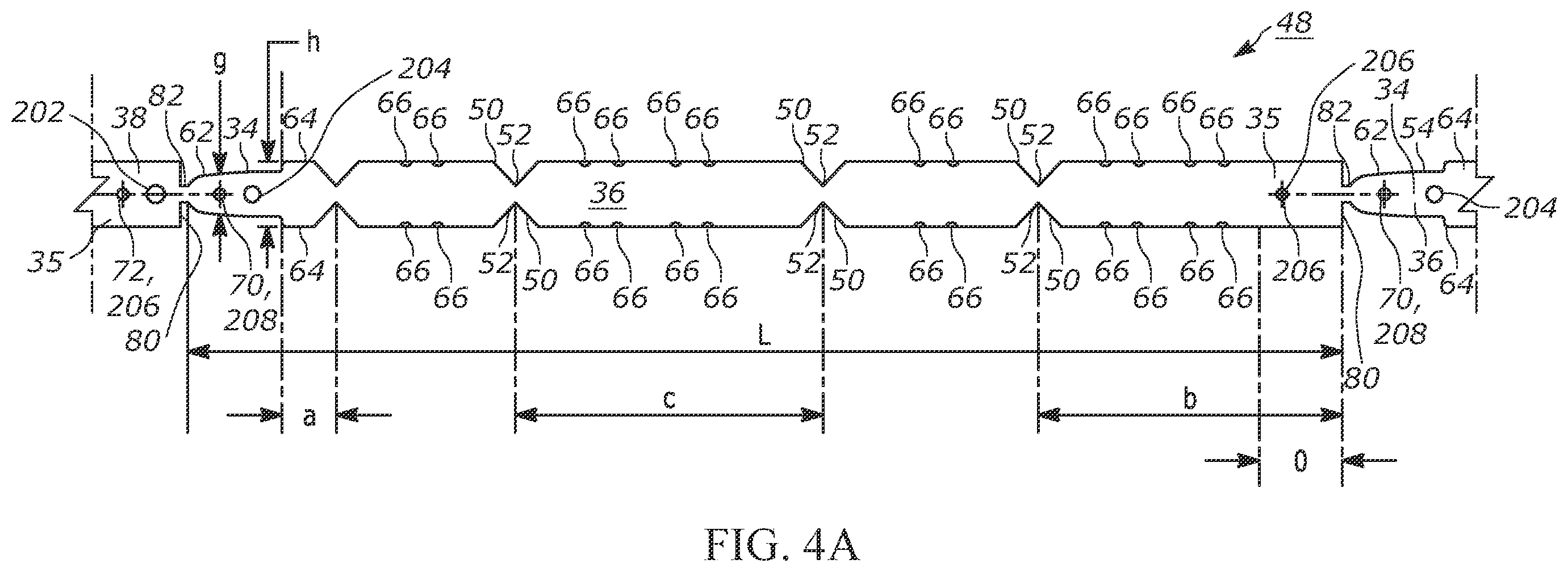 Patent US12134931 Figure 4 – Spacer frame with rising locking member