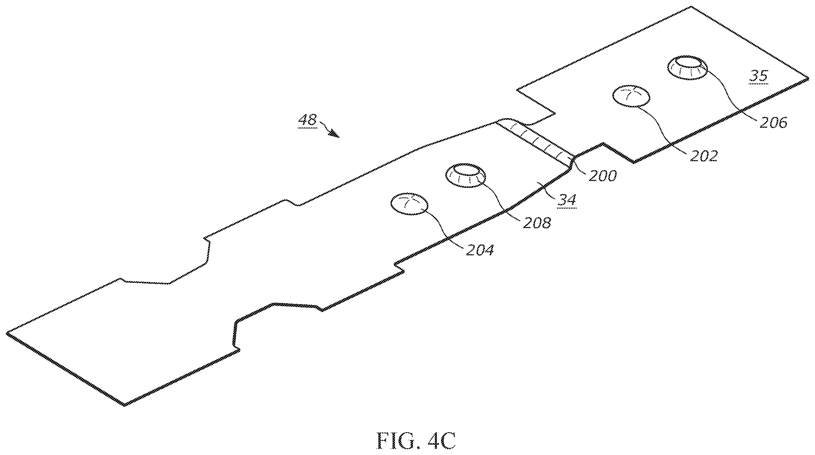 Patent US12134931 Figure 6 – Spacer frame with rising locking member