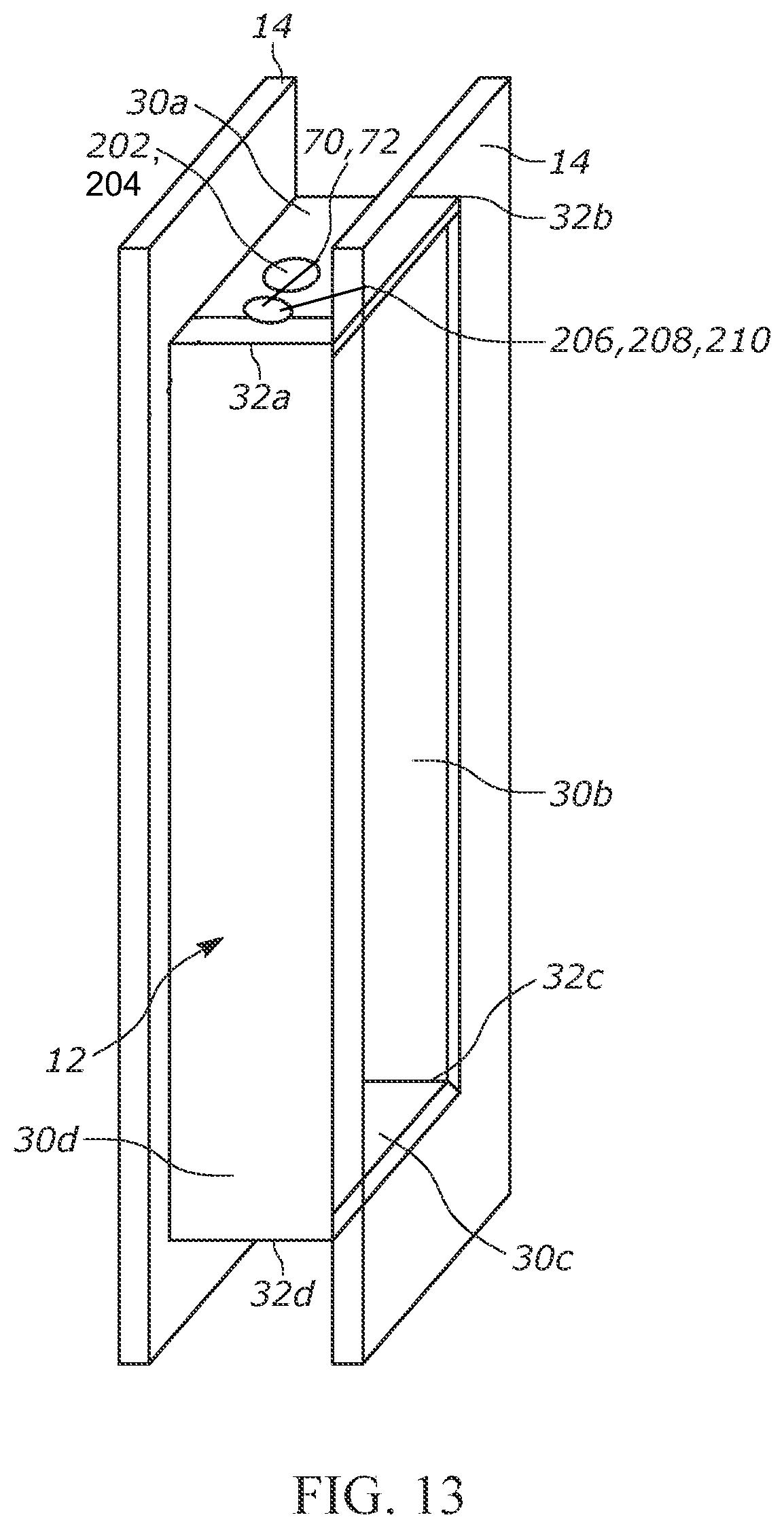Patent US12134931 Figure 16 – Spacer frame with rising locking member