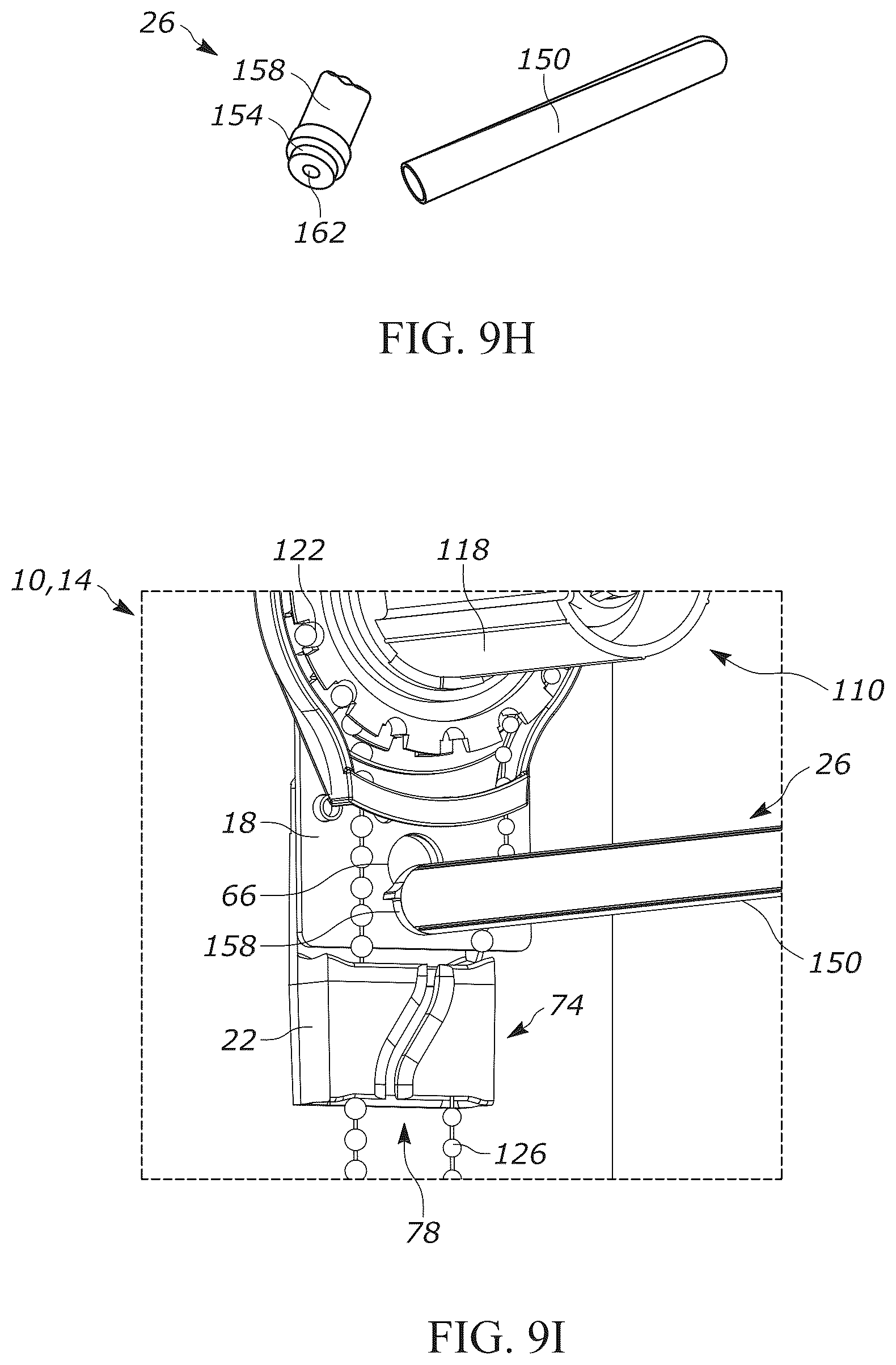 Patent US12134935 Figure 17 – Center drop shade mount
