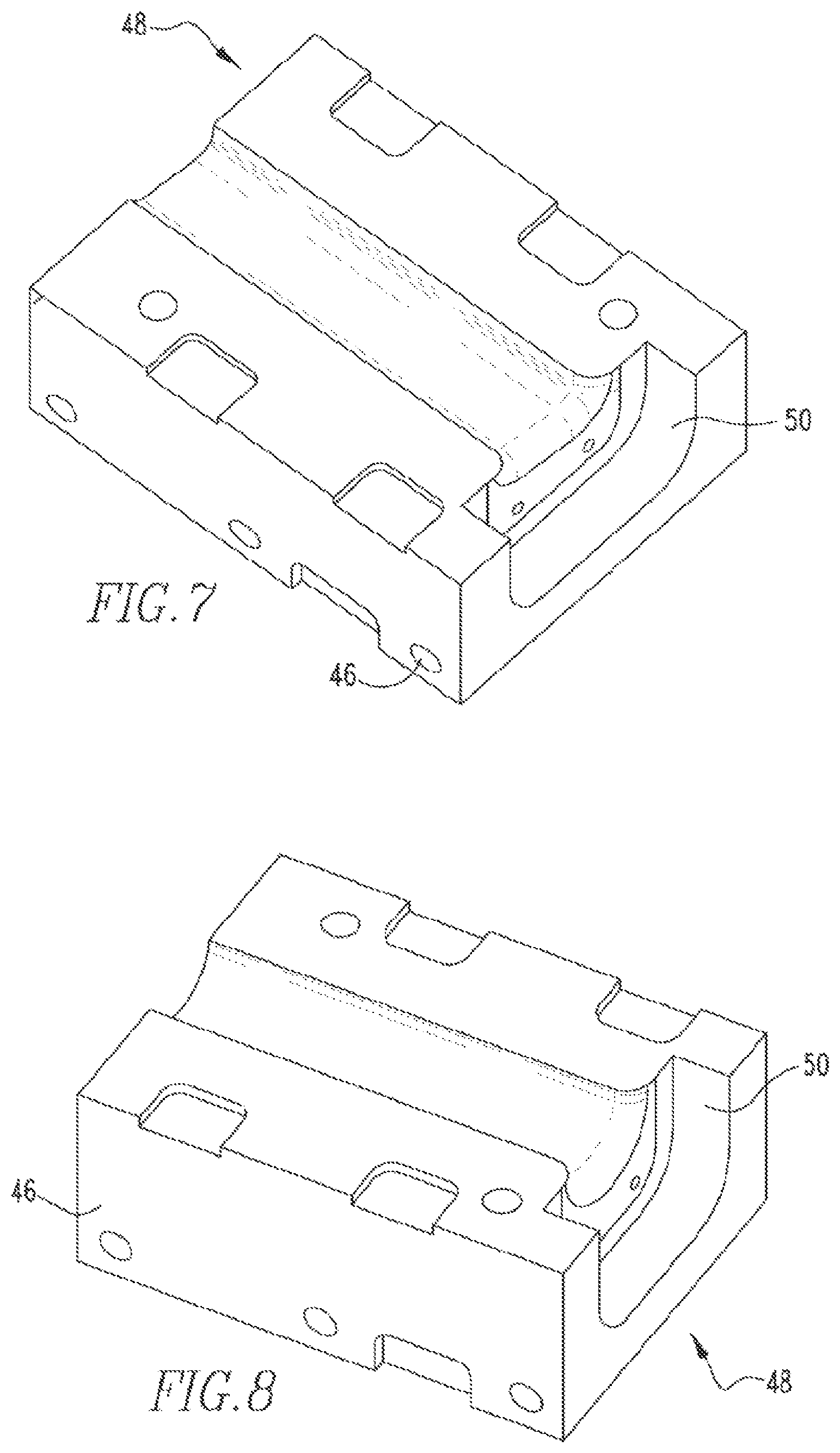 Patent US12134936 Figure 4 – Composite rung for a ladder