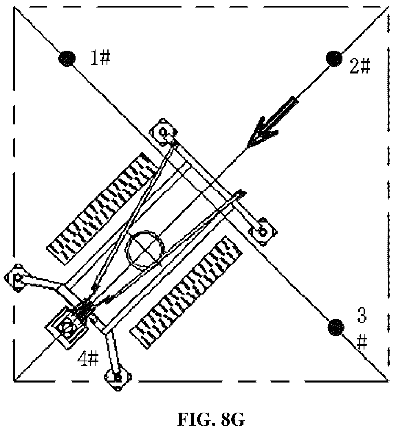 Patent US12134939 Figure 10 – Drilling device, and drilling construction method for an electric power iron tower foundation