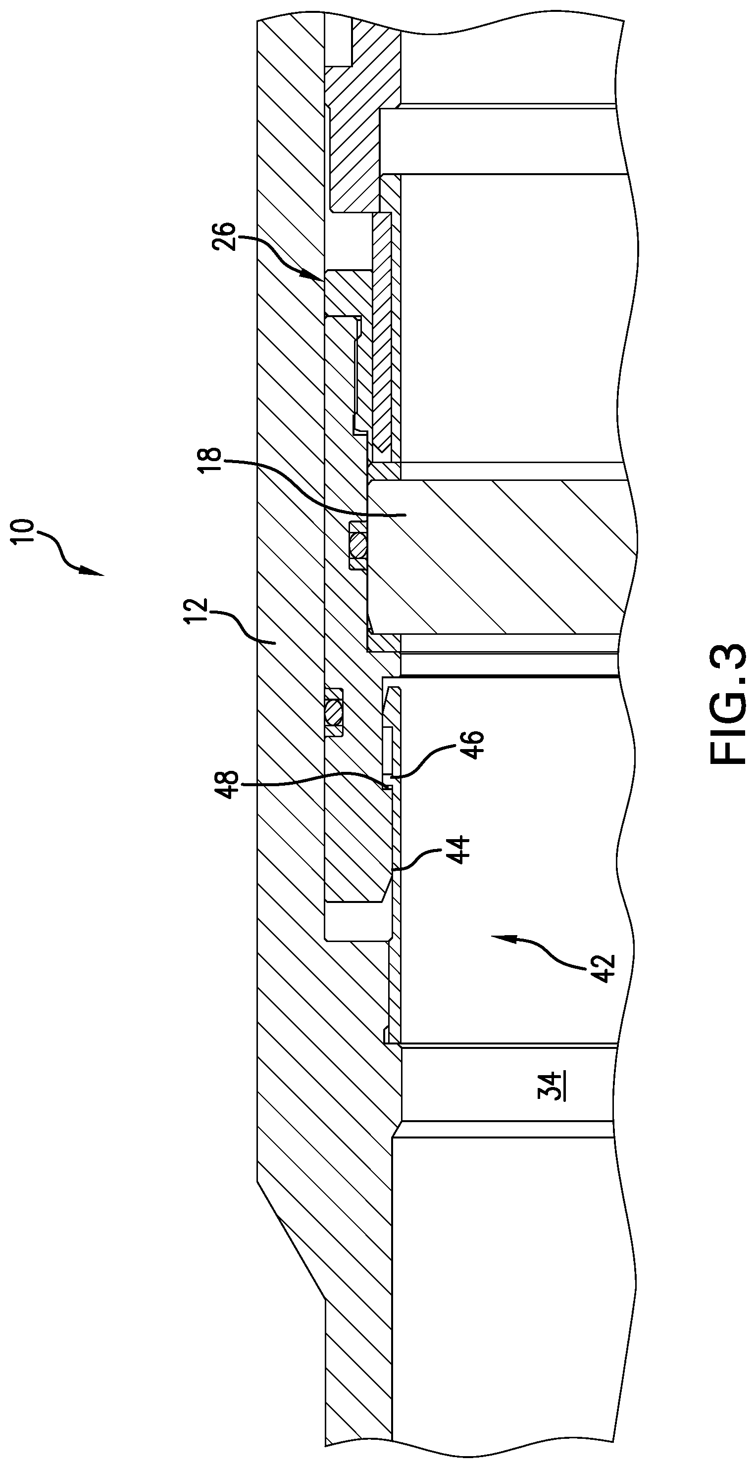 Patent US12134945 Figure 3 – Frangible disk sub, method and system